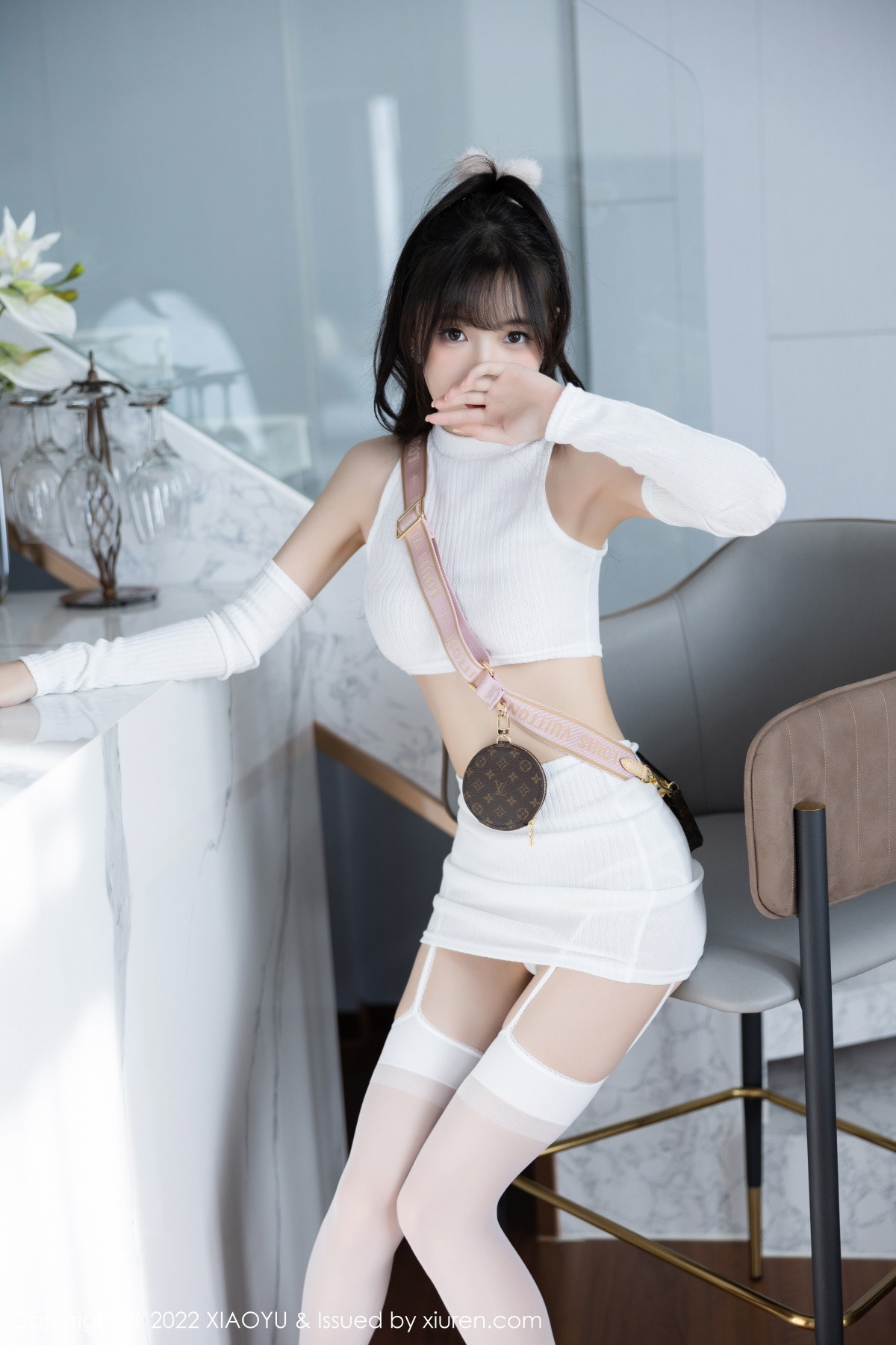 xgyw.top_[XiaoYu画语界]Vol.928_模特林星阑半脱露白色抹胸内衣配白丝吊袜秀曼妙身姿诱惑写真81P