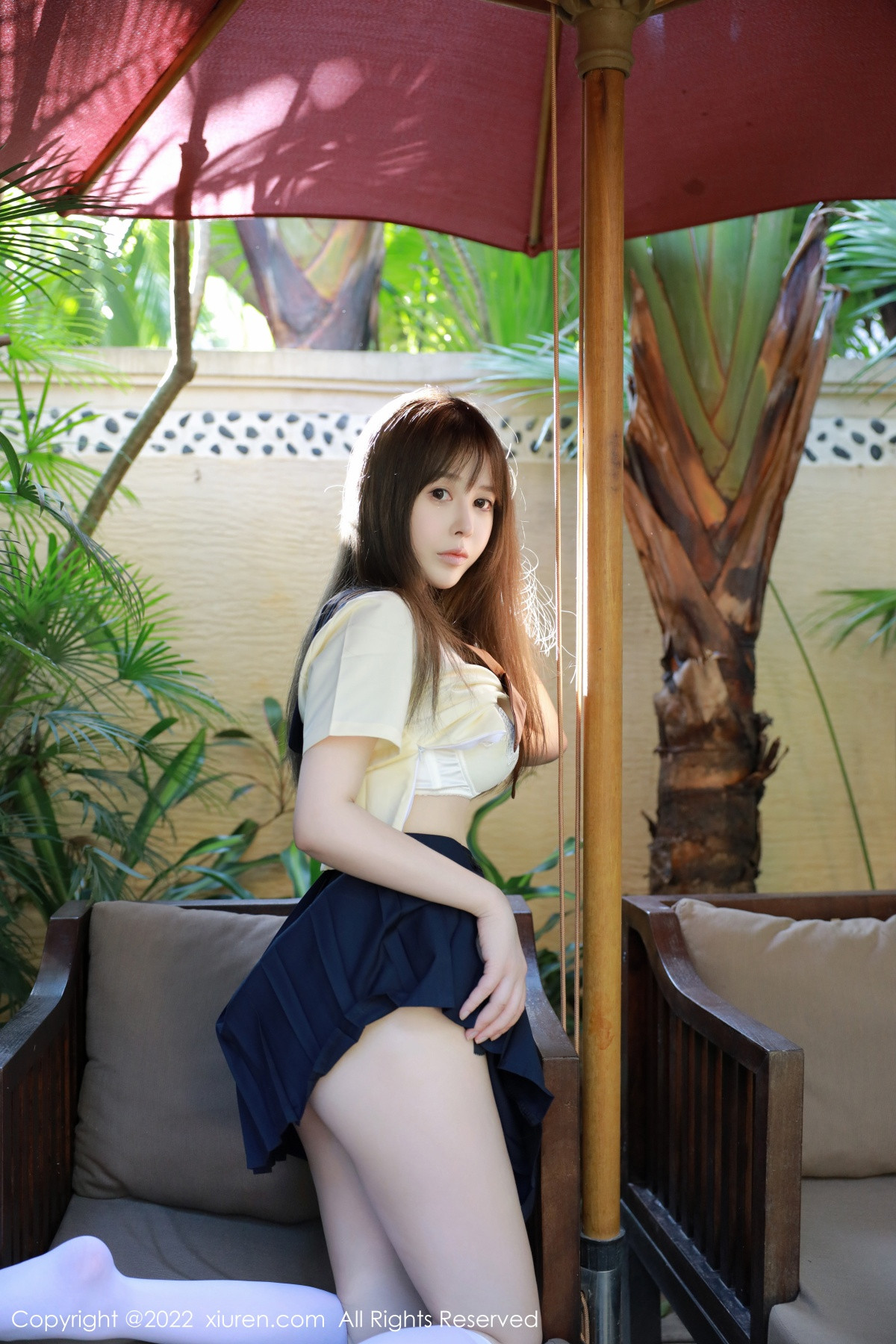 xgyw.top_XiuRen第6021期_女神Evelyn艾莉南京旅拍户外性感白色水手服秀完美身材诱惑写真66P