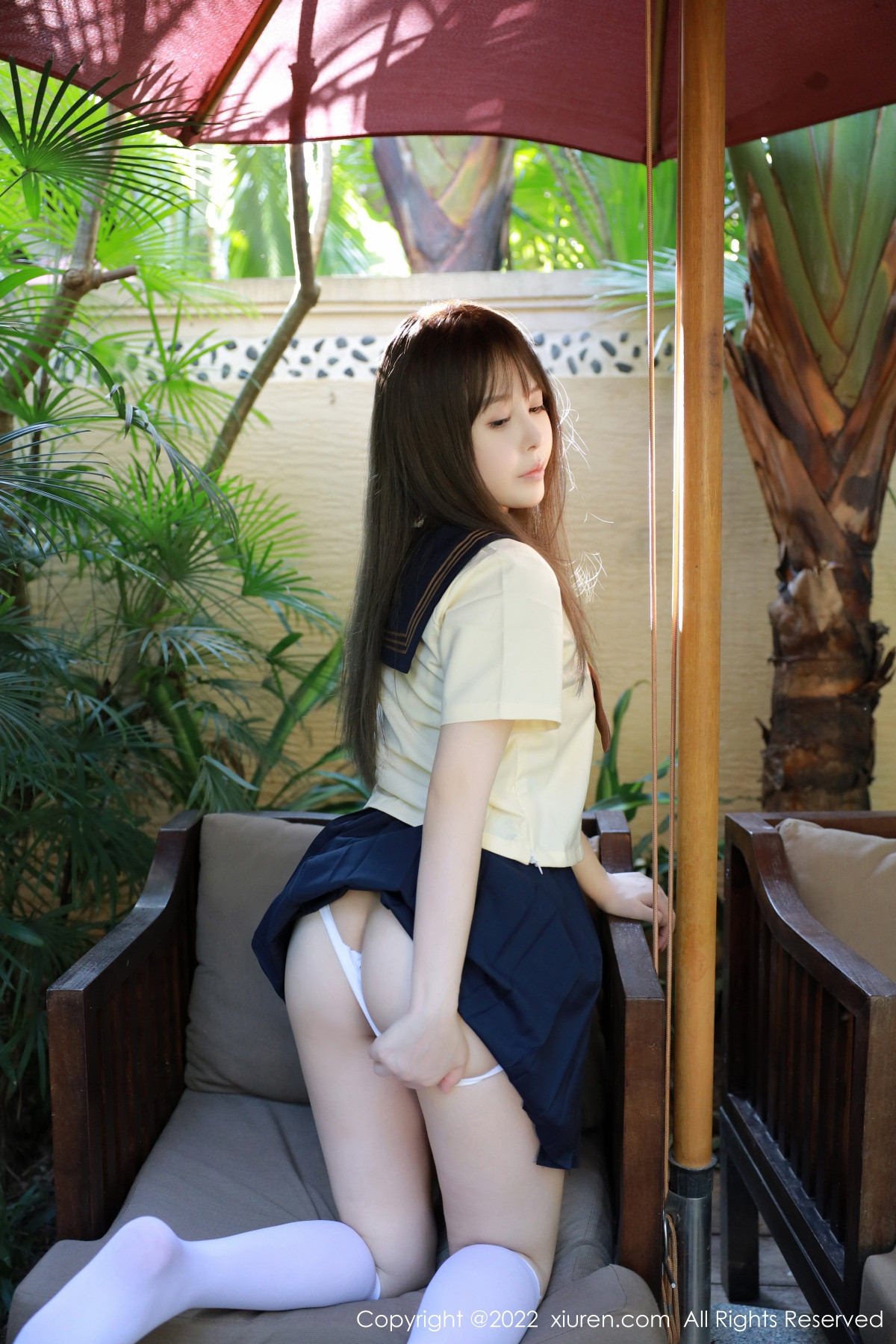 xgyw.top_XiuRen第6021期_女神Evelyn艾莉南京旅拍户外性感白色水手服秀完美身材诱惑写真66P