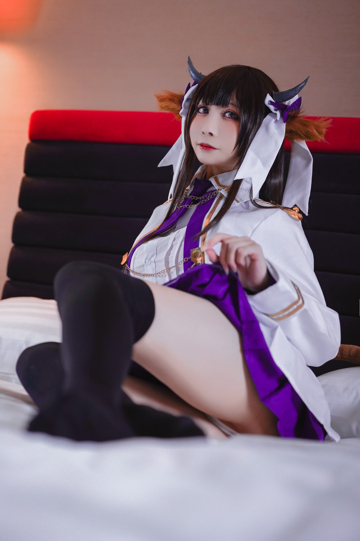 xgyw.top_Coser美女小律Ritsuㄚ律乳业主题私房半脱露三点式奶牛内衣秀油亮肌肤诱惑写真37P