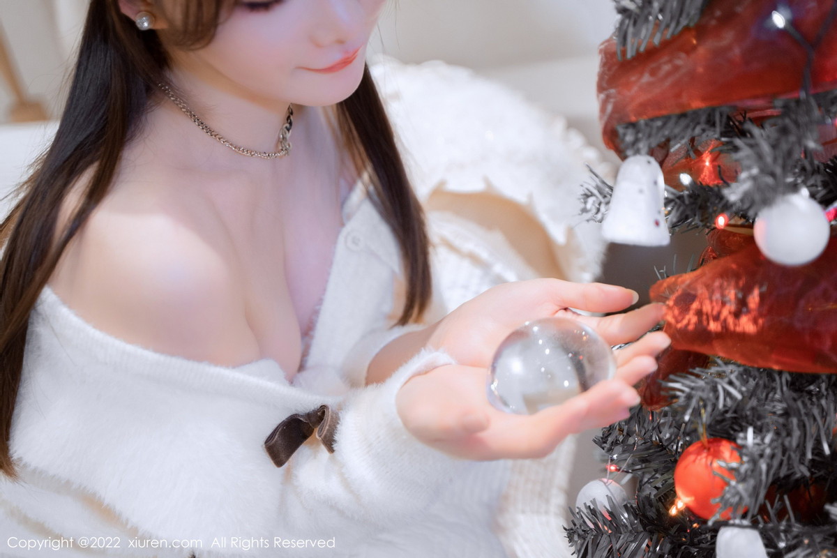 xgyw.top_XiuRen第6025期_模特婠婠么性感白色毛线上衣配白短裙秀曼妙身姿完美诱惑写真68P