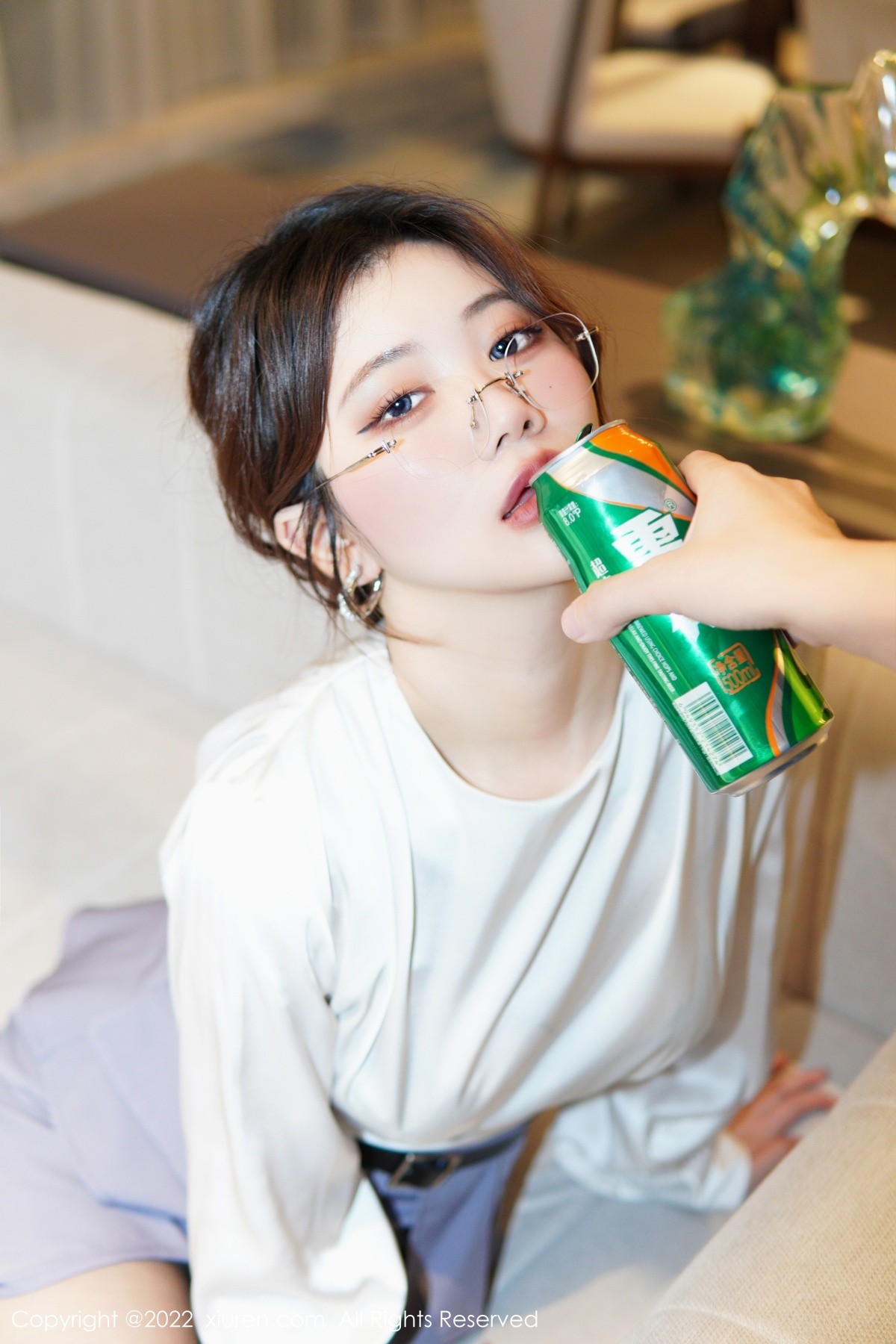 xgyw.top_XiuRen第6028期_模特奈奈子醉酒女教师主题半脱露绿灰色蕾丝内衣撩人诱惑写真79P