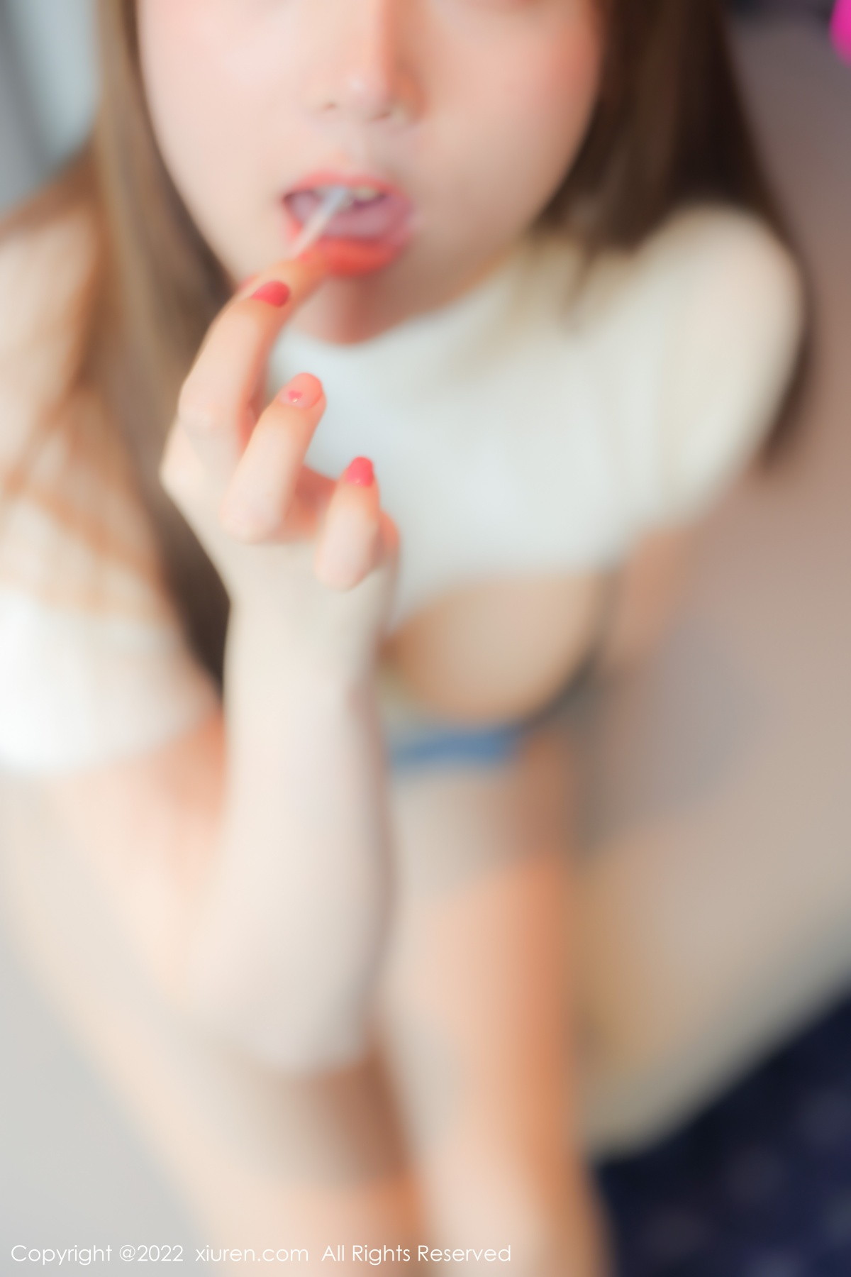 Xgyw.Net_XiuRen第6035期_模特豆瓣酱白色轻透收身衣配牛仔短裤露黑色蕾丝内衣诱惑写真86P