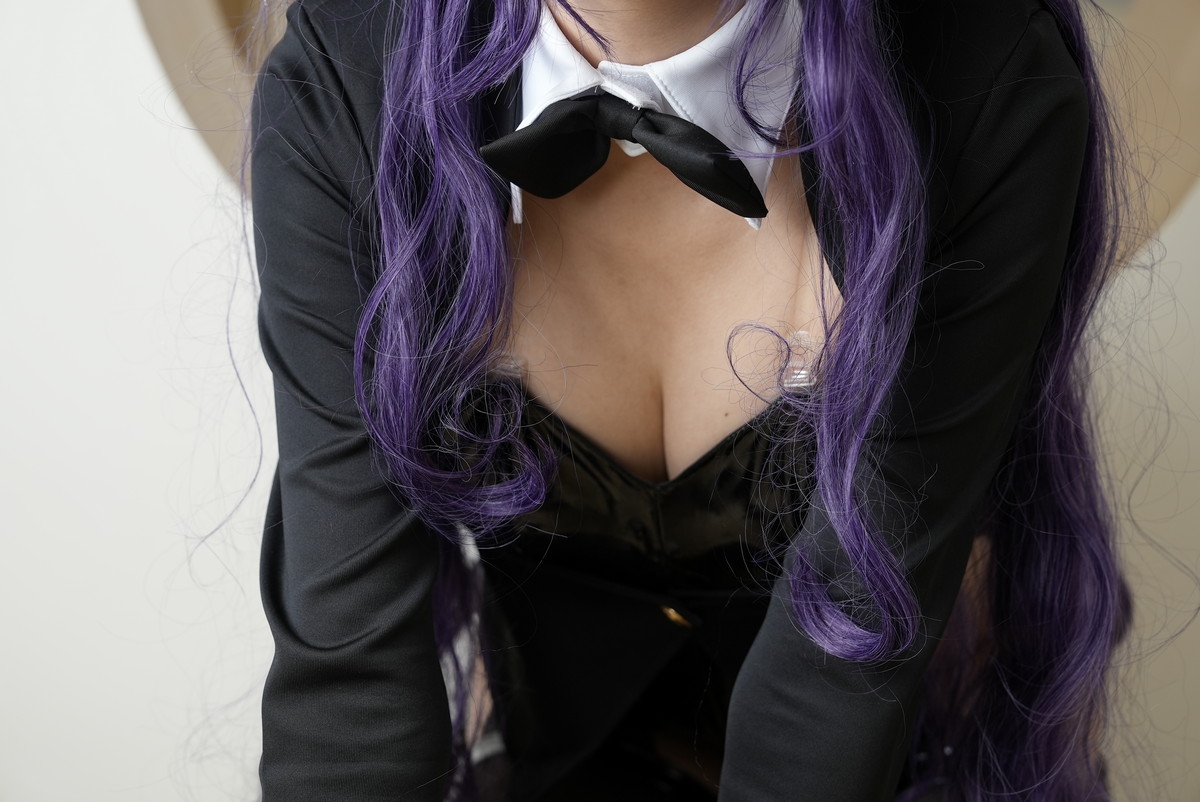 Xgyw.Net_网络美女豪歌喜多川海梦兔女郎主题私房黑色皮质连体内衣配黑丝吊袜诱惑写真67P