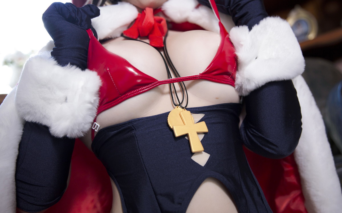 Xgyw.Net_网络美女Meroko_魅瞳魔太郎兔女郎主题性感红色皮质内衣秀丰满身材诱惑写真24P