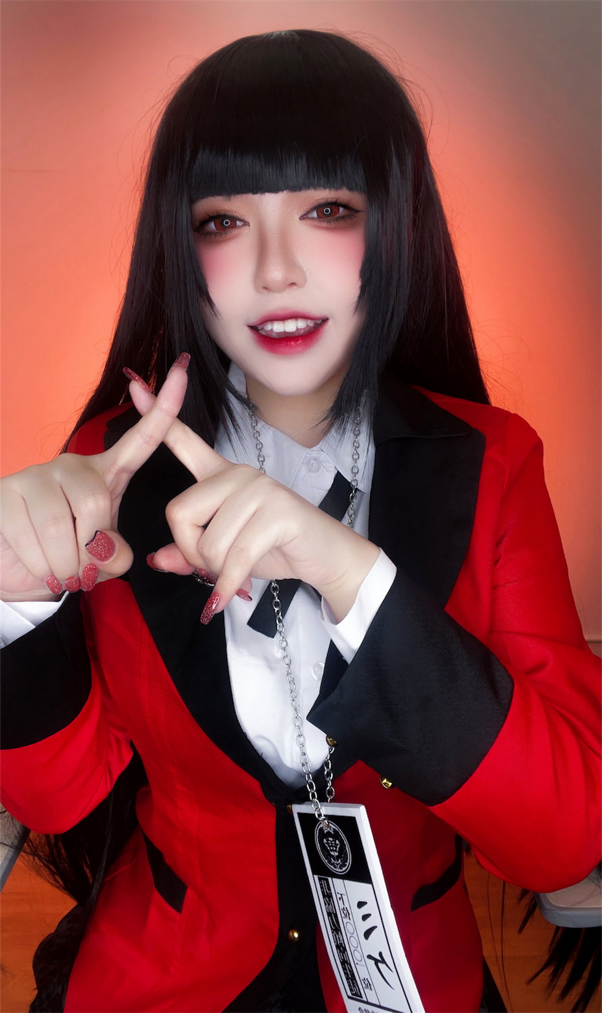 Xgyw.Net_网络美女索索半半子梦子主题性感红色外套配黑短裙露超薄黑丝秀美腿诱惑写真48P
