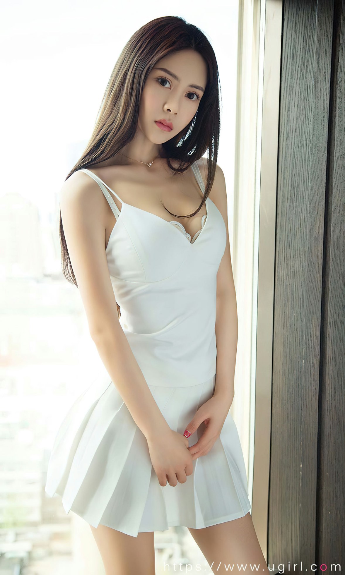 Xgyw.Net_[Ugirls爱尤物]No.2492_模特金佳佳私房性感吊带内衣 灰色运动内衣秀完美身材诱惑写真35P
