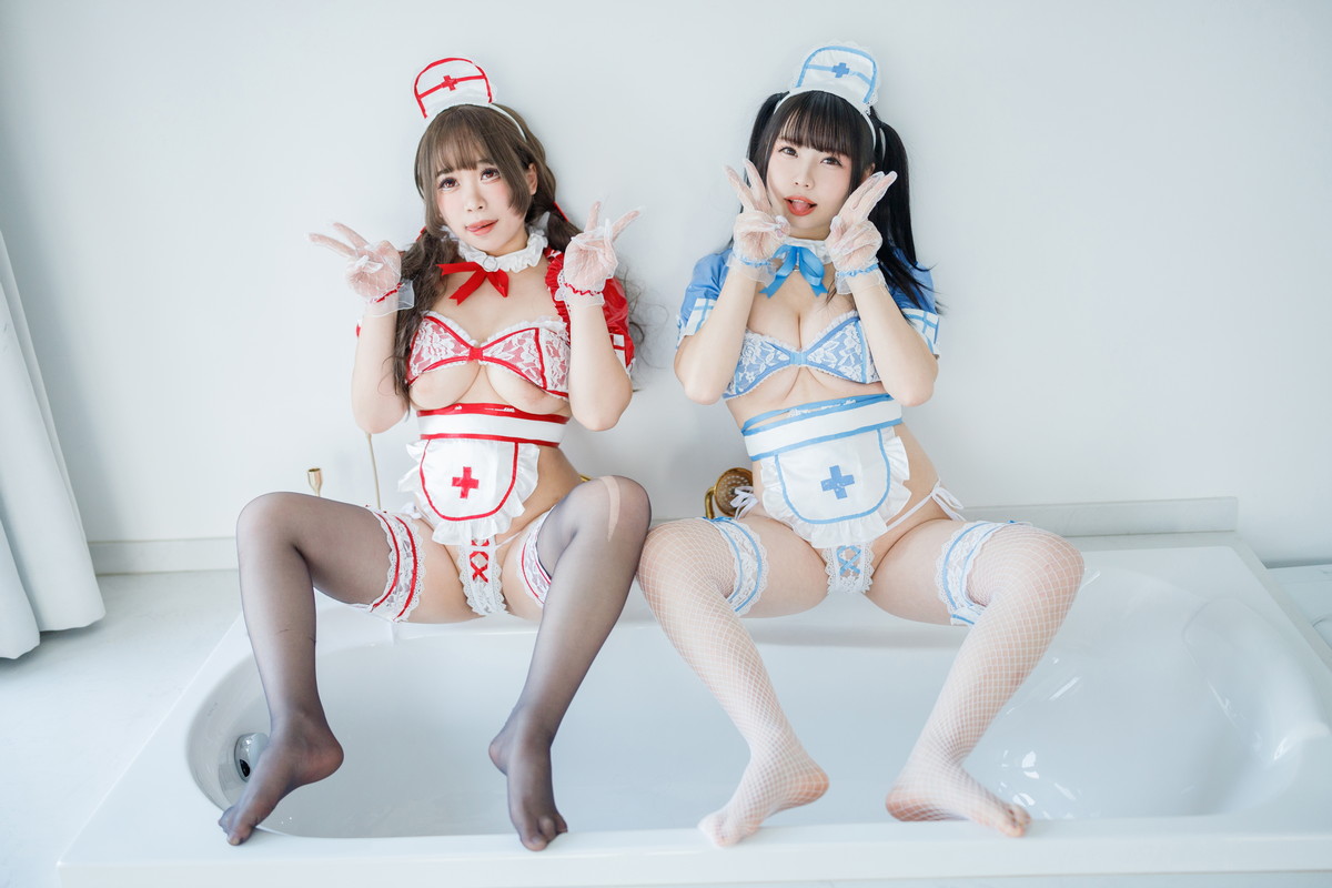 Xgyw.Net_网络美女胡桃猫＆十万珍吱伏特诊疗预约主题私房性感姐妹花情趣内衣惹火诱惑写真167P