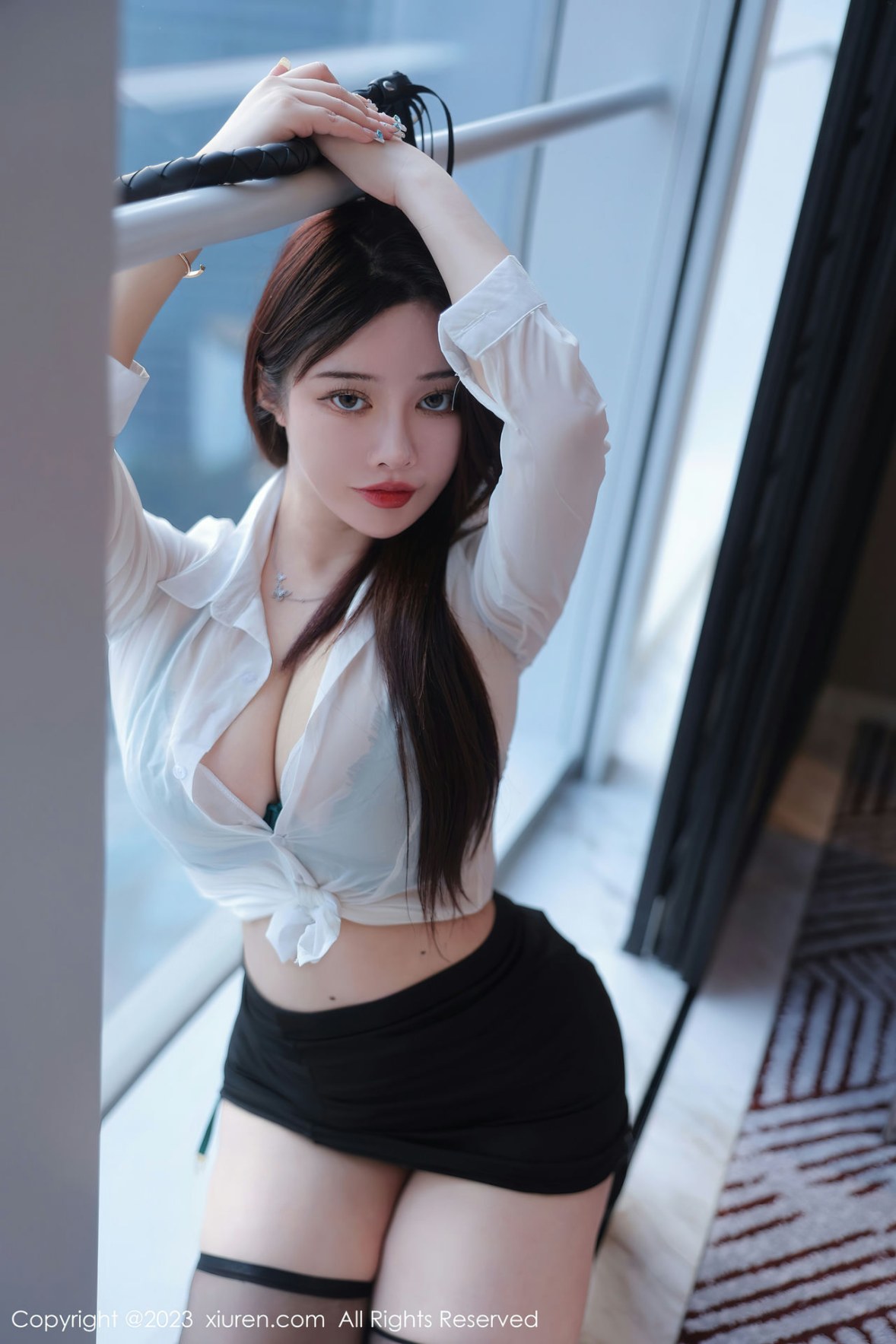 Xgyw.Net_XiuRen第6118期_模特软软爱吃肉私房浴室性感绿色蕾丝内衣秀丰满身材诱惑写真84P