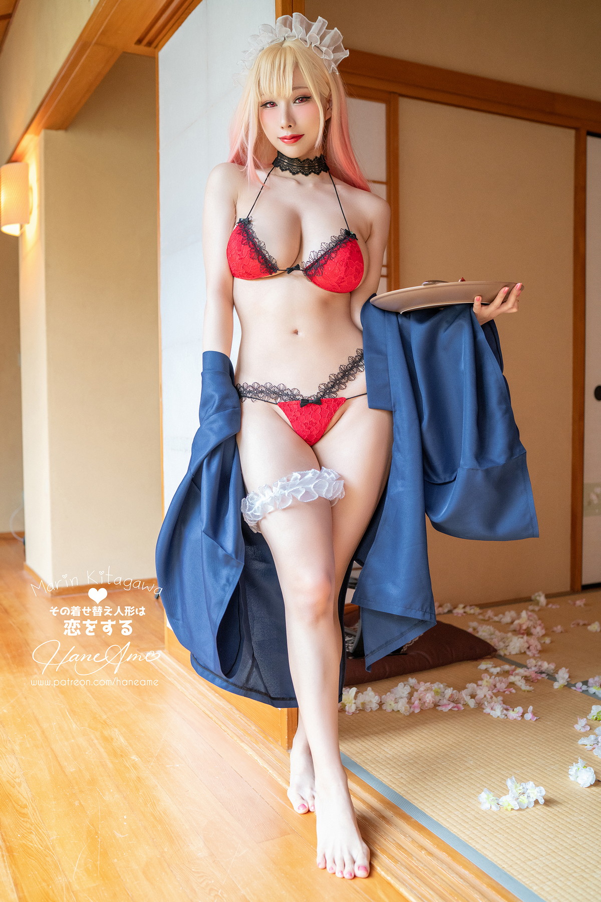 Xgyw.Net_Coser美女雨波_HaneAme-LINGERIE主题性感蕾丝边情趣内衣秀丰满身材诱惑写真27P