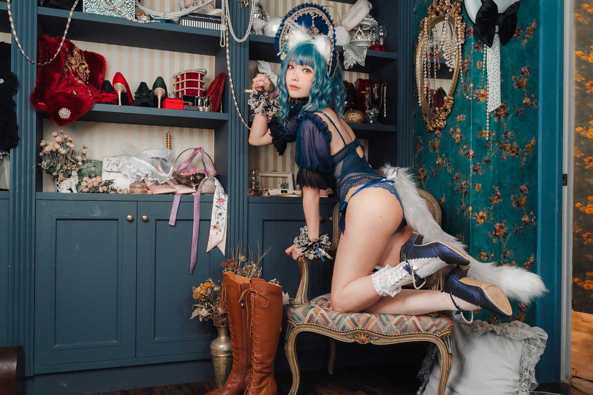Xgyw.Net_Coser妹子Ely_eee折耳猫少女人形主题性感情趣服饰露蕾丝内衣迷人诱惑写真60P
