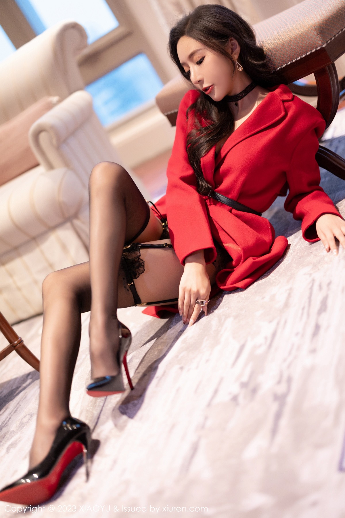 Xgyw.Net_[XiaoYu画语界]Vol.945_女神王馨瑶yanni性感红外衣露黑色蕾丝内衣秀完美身材诱惑写真82P
