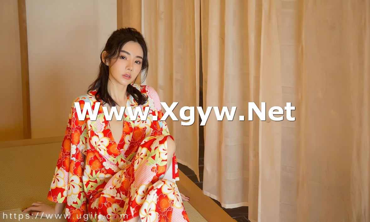Xgyw.Net_[Ugirls爱尤物]No.2498_模特萌琪琪私房性感花色日系和服半脱秀白嫩肌肤迷人诱惑写真35P