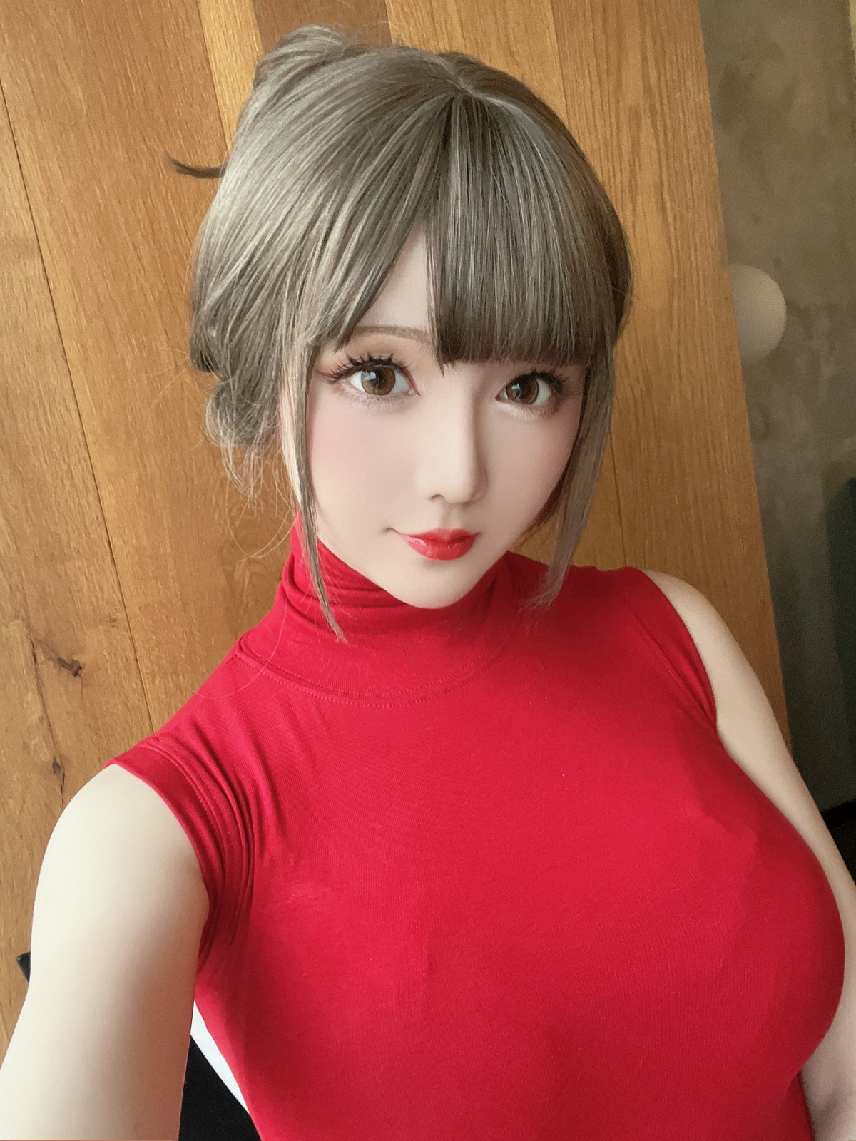 Xgyw.Net_Coser小姐姐星之迟迟约会OL主题私房红色情趣捆绑露豪乳血滴子遮点诱惑写真136P
