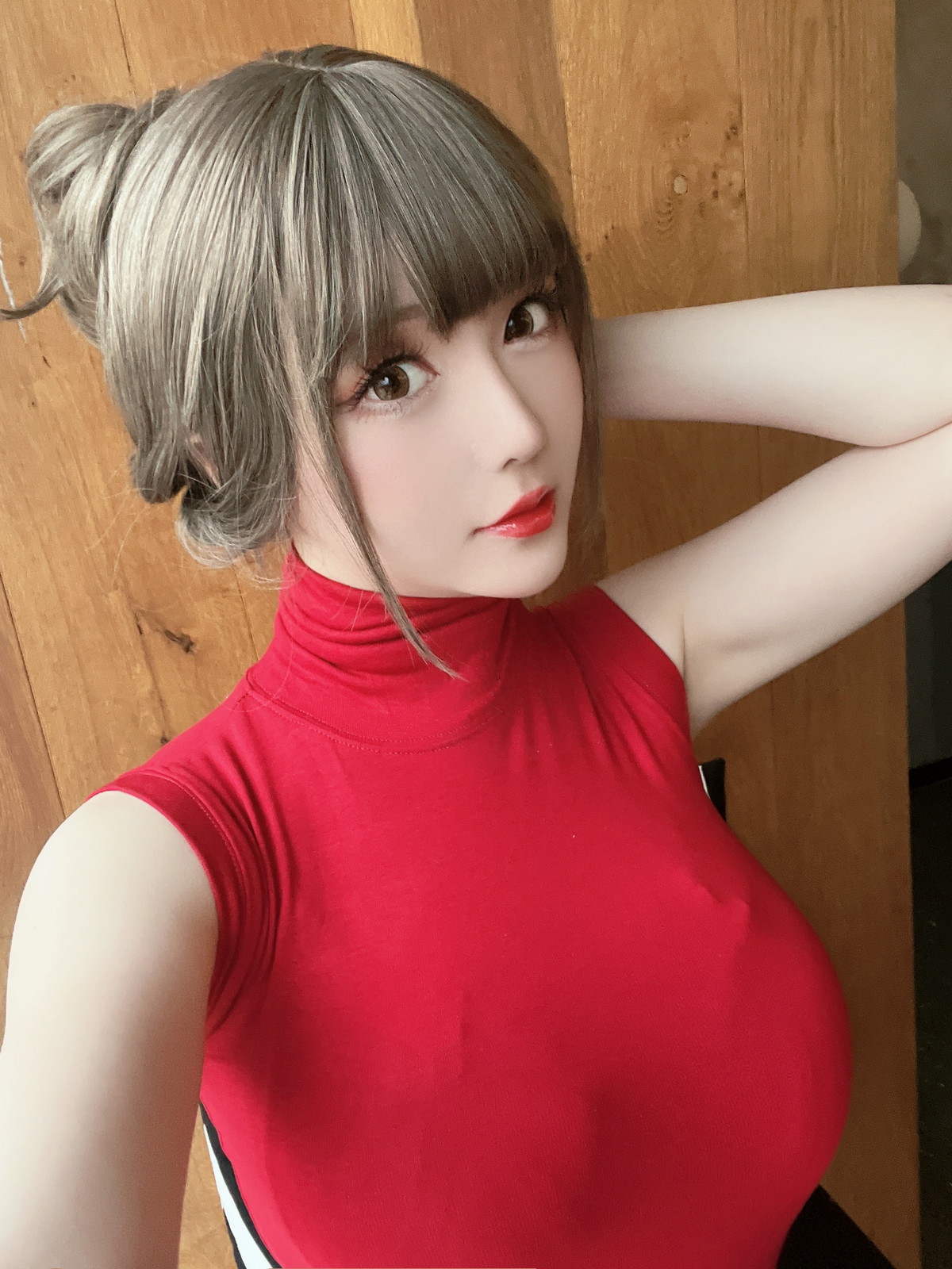 Xgyw.Net_Coser小姐姐星之迟迟约会OL主题私房红色情趣捆绑露豪乳血滴子遮点诱惑写真136P