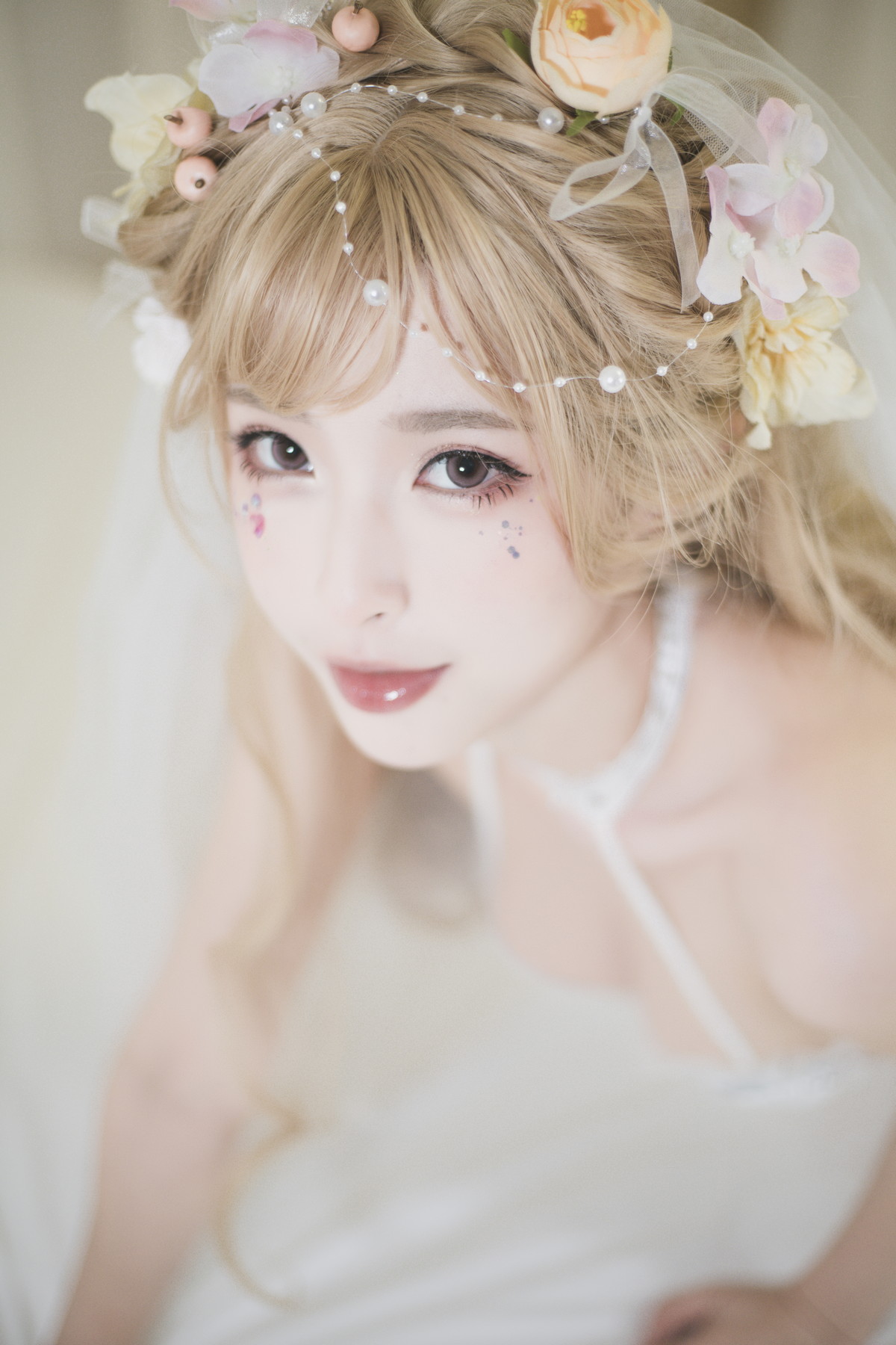 Xgyw.Net_性感尤物清水由乃七三花嫁主题私房性感白色情趣婚纱露豪乳遮点极致诱惑写真53P
