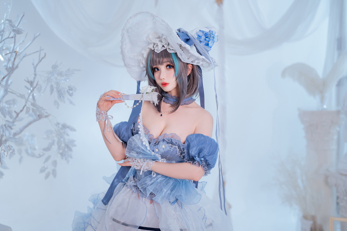 Xgyw.Net_网络美女rioko凉凉子柴郡冰雪公主主题性感薄纱裙露白色内衣秀完美身材诱惑写真40P