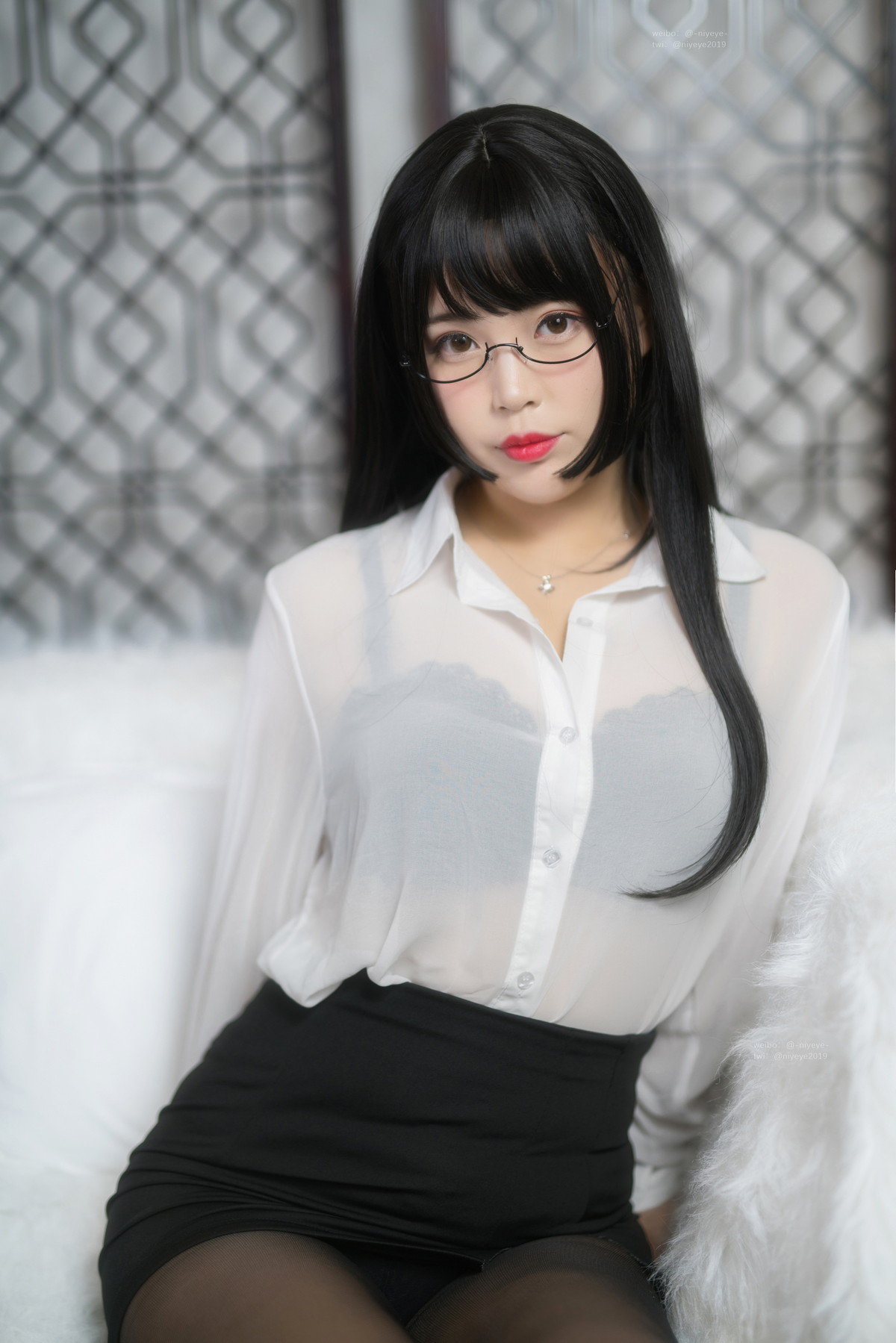 Xgyw.Net_萌系小姐姐白烨家庭教师主题性感白T配黑短裙露超薄黑丝秀翘臀美腿诱惑写真67P