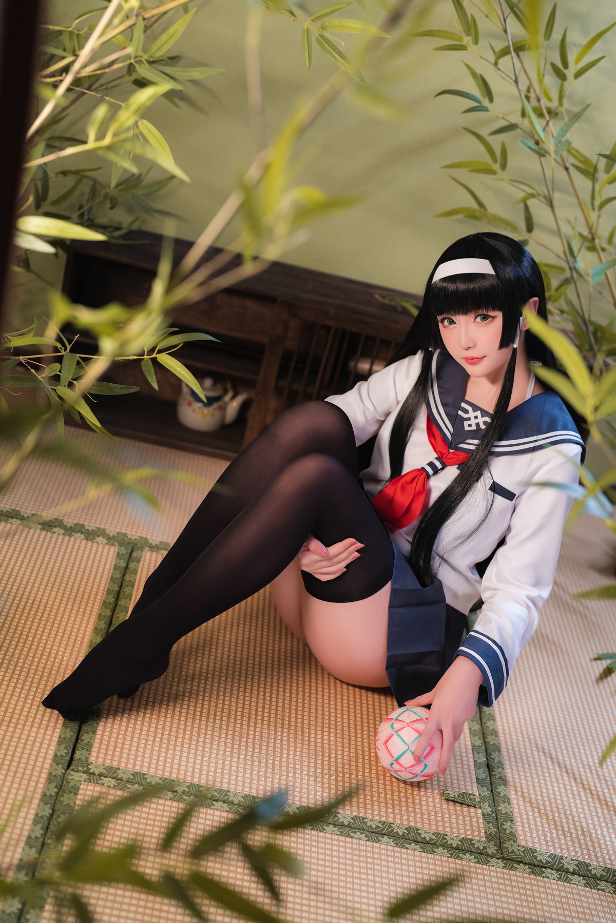 Xgyw.Net_Coser小姐姐星之迟迟莲花JK主题私房半脱JK制服露白色三点式内衣秀豪乳诱惑写真36P