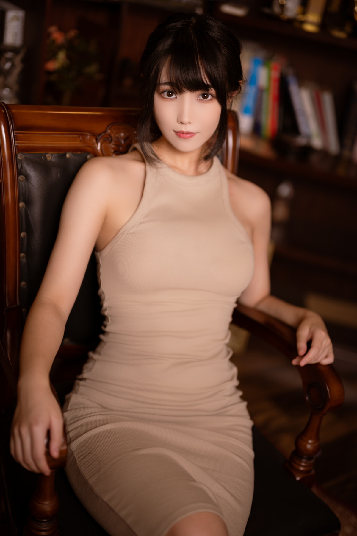 Xgyw.Net_网络美女汪知子姐姐的连衣裙主题私房脱连衣长裙露性感粉色内衣完美诱惑写真33P