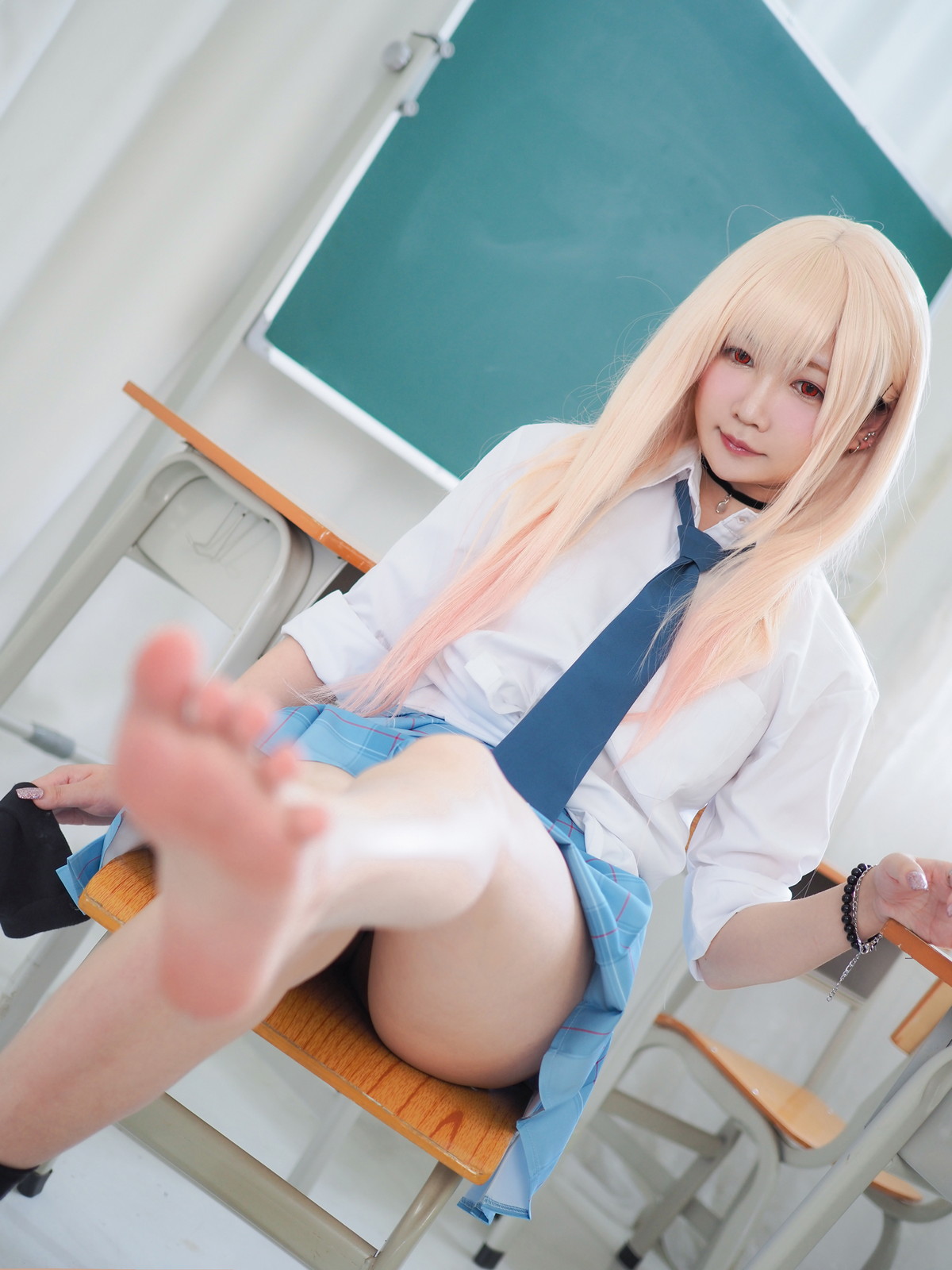 Xgyw.Net_网络美女铭铭Kizami-JK学妹主题教室里脱性感短裙露丁字裤秀翘臀撩人诱惑写真124P