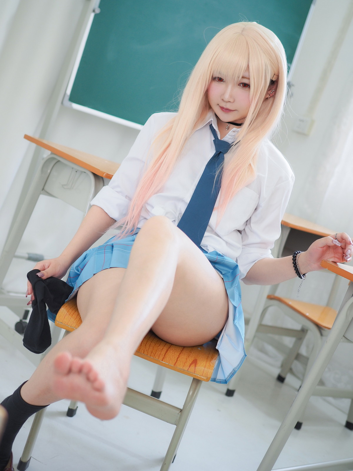 Xgyw.Net_网络美女铭铭Kizami-JK学妹主题教室里脱性感短裙露丁字裤秀翘臀撩人诱惑写真124P