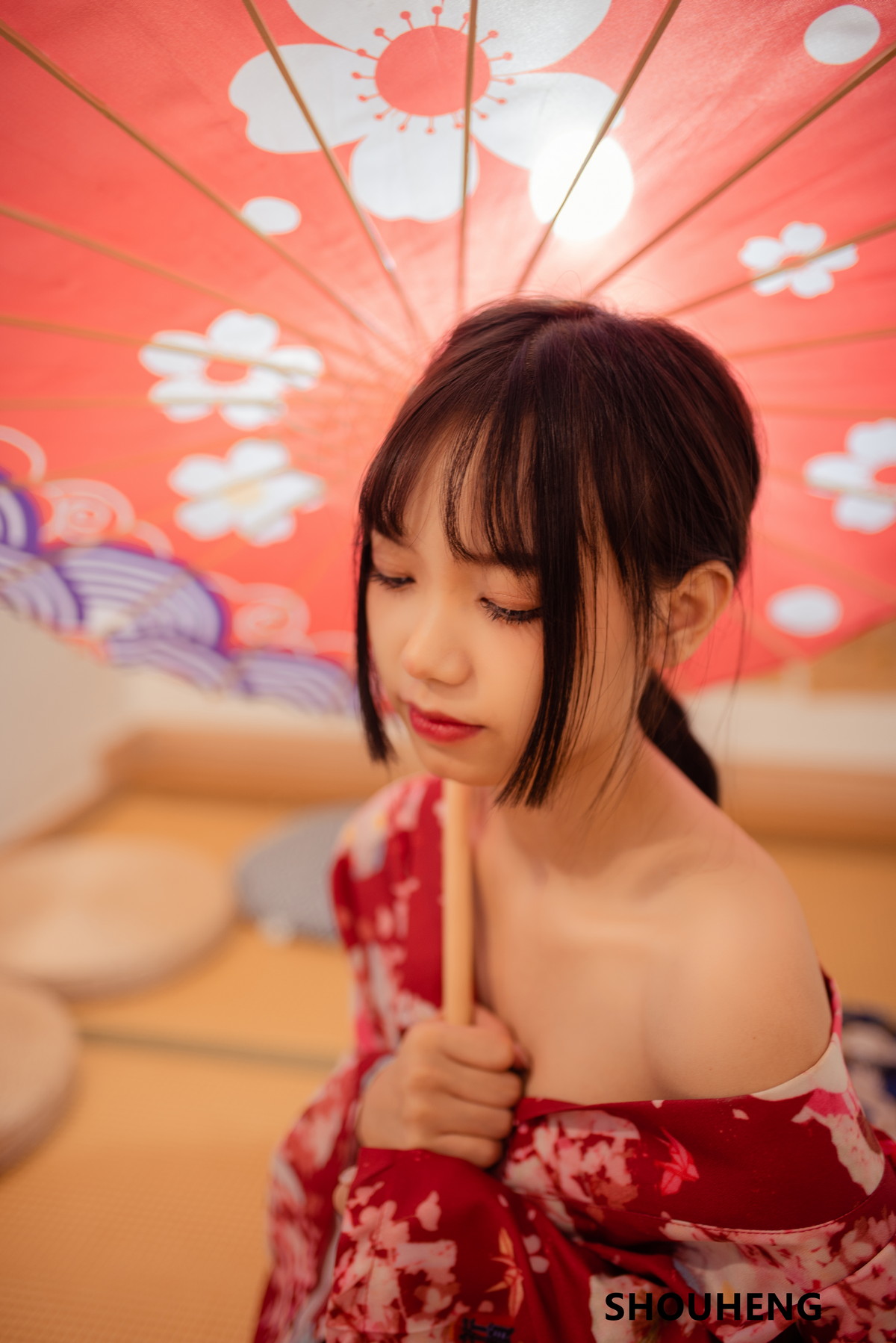 Xgyw.Net_网络美女萌量守恒日式和风主题私房日系风性感和服半脱露白嫩肌肤迷人写真32P