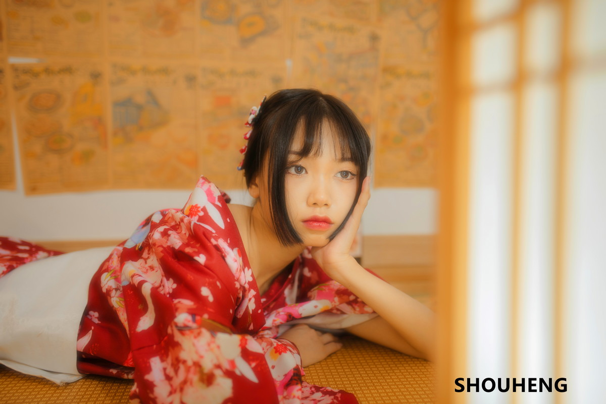 Xgyw.Net_网络美女萌量守恒日式和风主题私房日系风性感和服半脱露白嫩肌肤迷人写真32P
