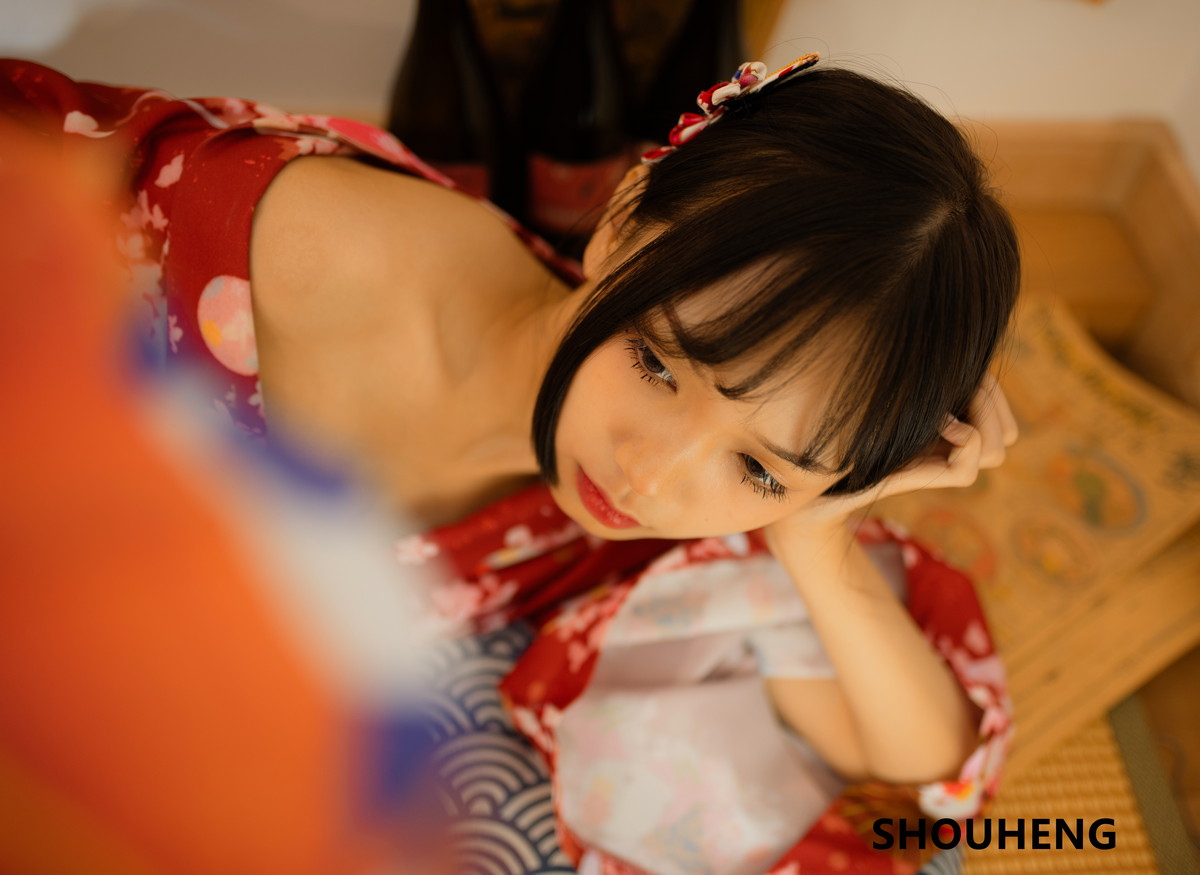 Xgyw.Net_网络美女萌量守恒日式和风主题私房日系风性感和服半脱露白嫩肌肤迷人写真32P