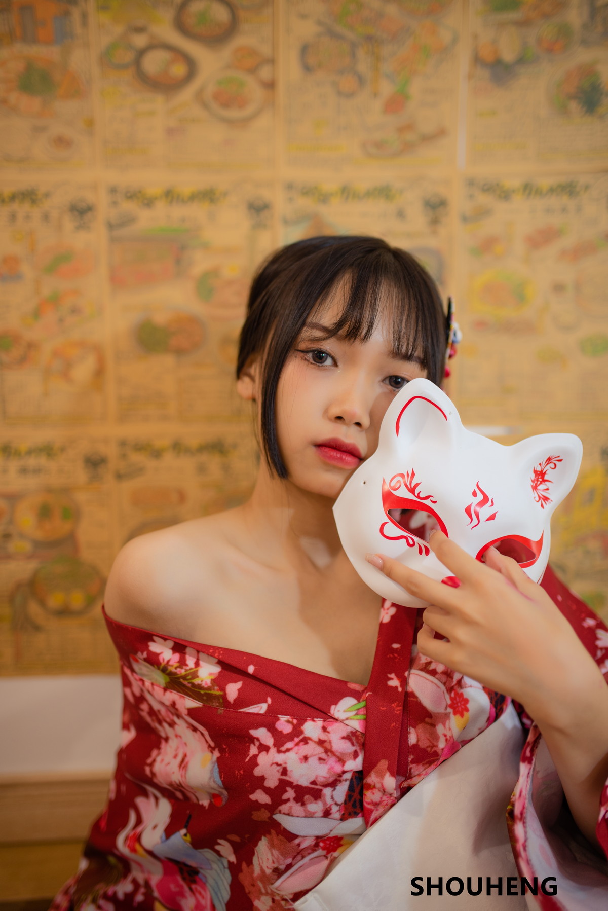 Xgyw.Net_网络美女萌量守恒日式和风主题私房日系风性感和服半脱露白嫩肌肤迷人写真32P