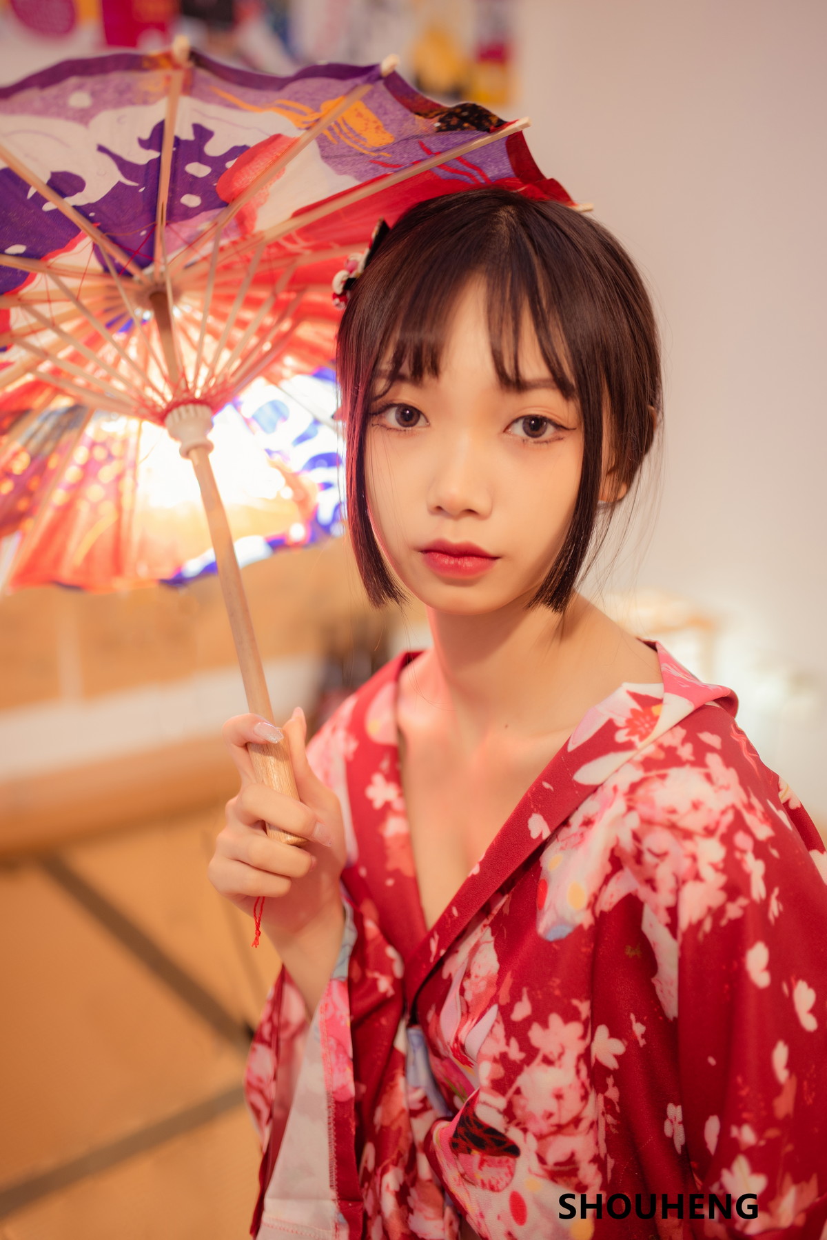 Xgyw.Net_网络美女萌量守恒日式和风主题私房日系风性感和服半脱露白嫩肌肤迷人写真32P