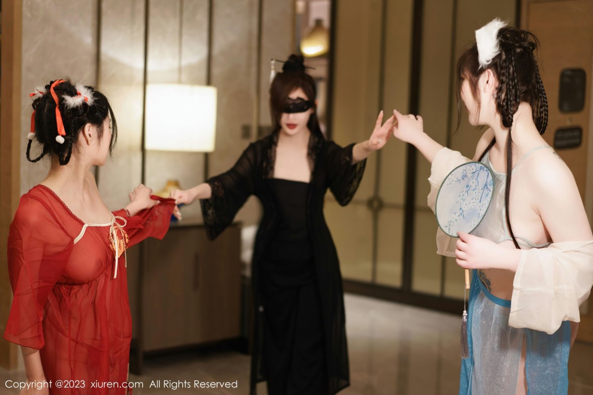 Xgyw.Net_XiuRen第6170期_模特合集女神妲己＆阿姣＆周妍希私房性感古装服饰完美诱惑写真86P