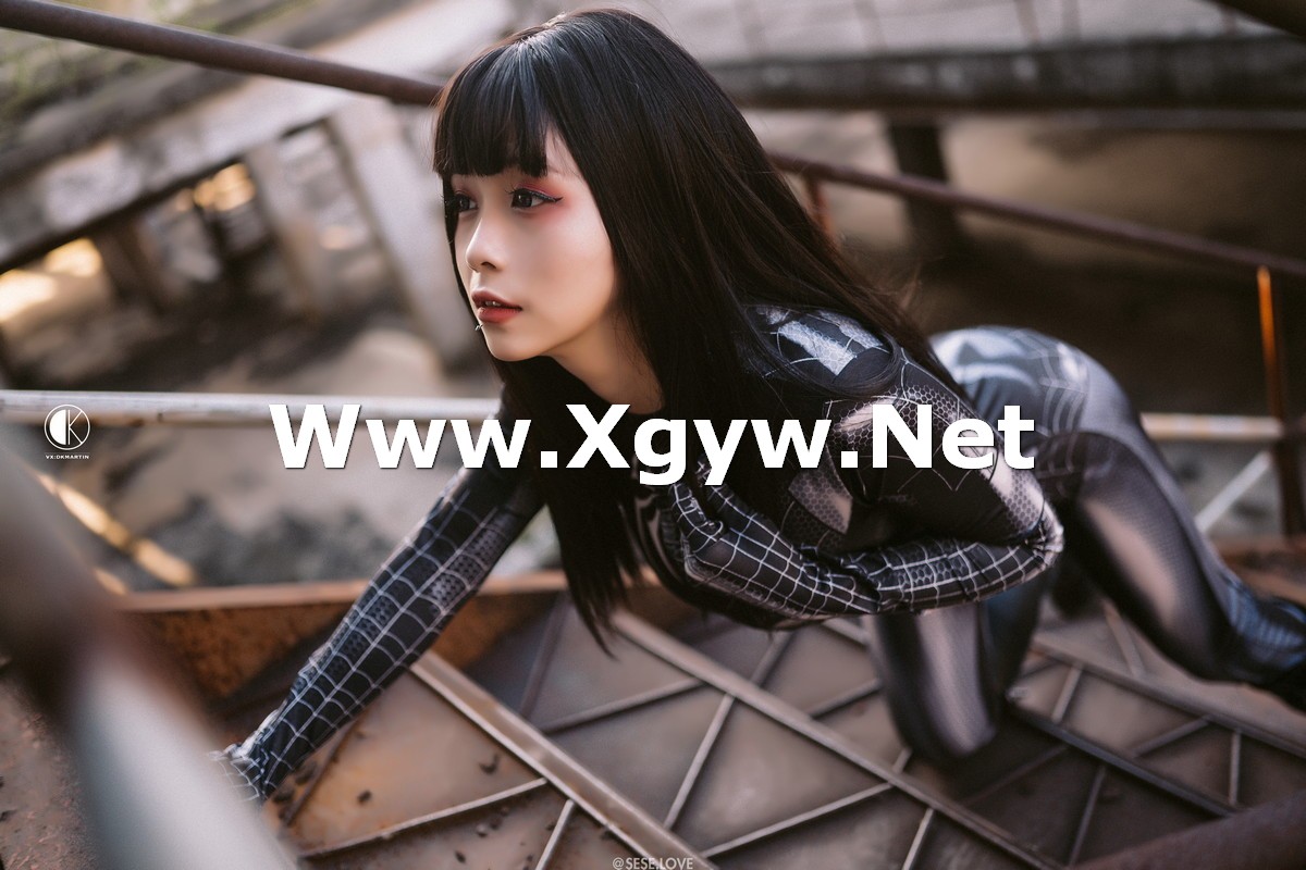Xgyw.Net_动漫博主末夜787蜘蛛侠妹主题户外紧身蜘蛛侠服饰半脱露豪乳遮点极致诱惑写真33P