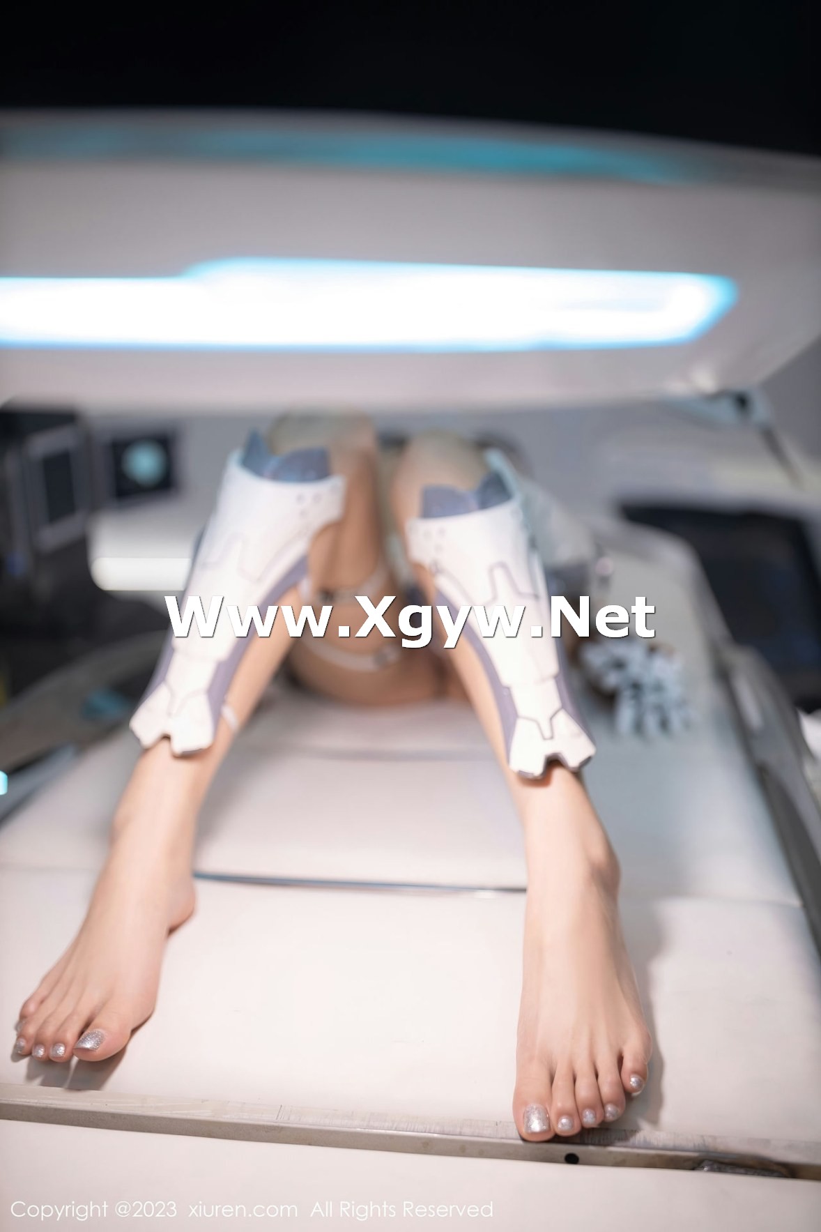 Xgyw.Net_XiuRen第6173期_模特就是阿朱啊实验室场景机器人装饰秀绝美身姿迷人诱惑写真90P