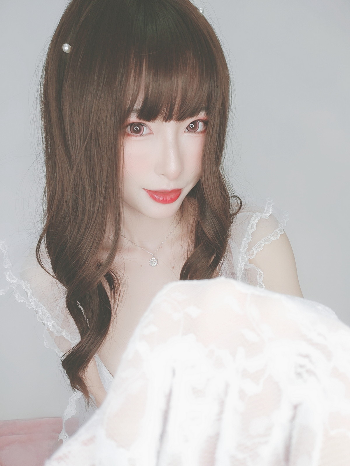 Xgyw.Net_性感尤物清水由乃花嫁自拍主题性感白色低胸婚纱秀完美身材露豪乳诱惑写真44P