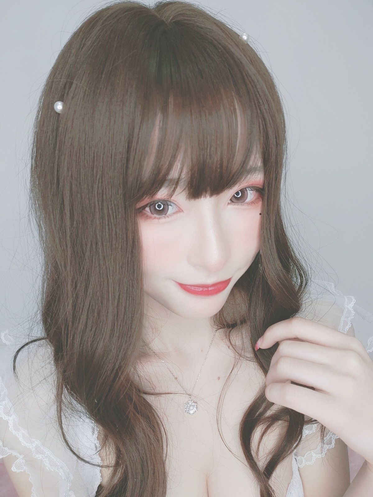Xgyw.Net_性感尤物清水由乃花嫁自拍主题性感白色低胸婚纱秀完美身材露豪乳诱惑写真44P