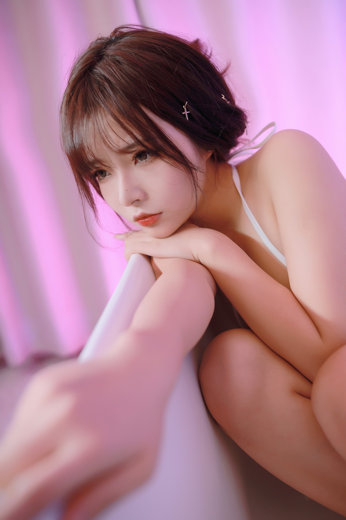 Xgyw.Net_网络美女yuuhui玉汇史莱姆修行计划主题私房浴室性感三点式内衣惹火诱惑写真106P