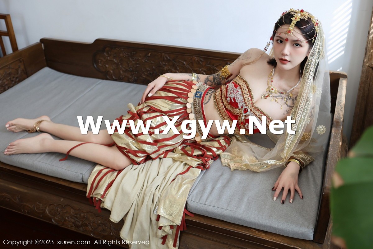 Xgyw.Net_XiuRen第6240期_模特乔一一性感异域风情舞女服饰秀曼妙身姿迷人气质诱惑写真76P