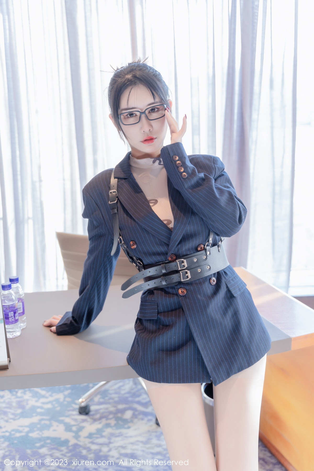 Xgyw.Net_XiuRen第6255期_模特夏沫沫tifa私人秘书主题性感超薄肉丝秀完美身材诱惑写真62P
