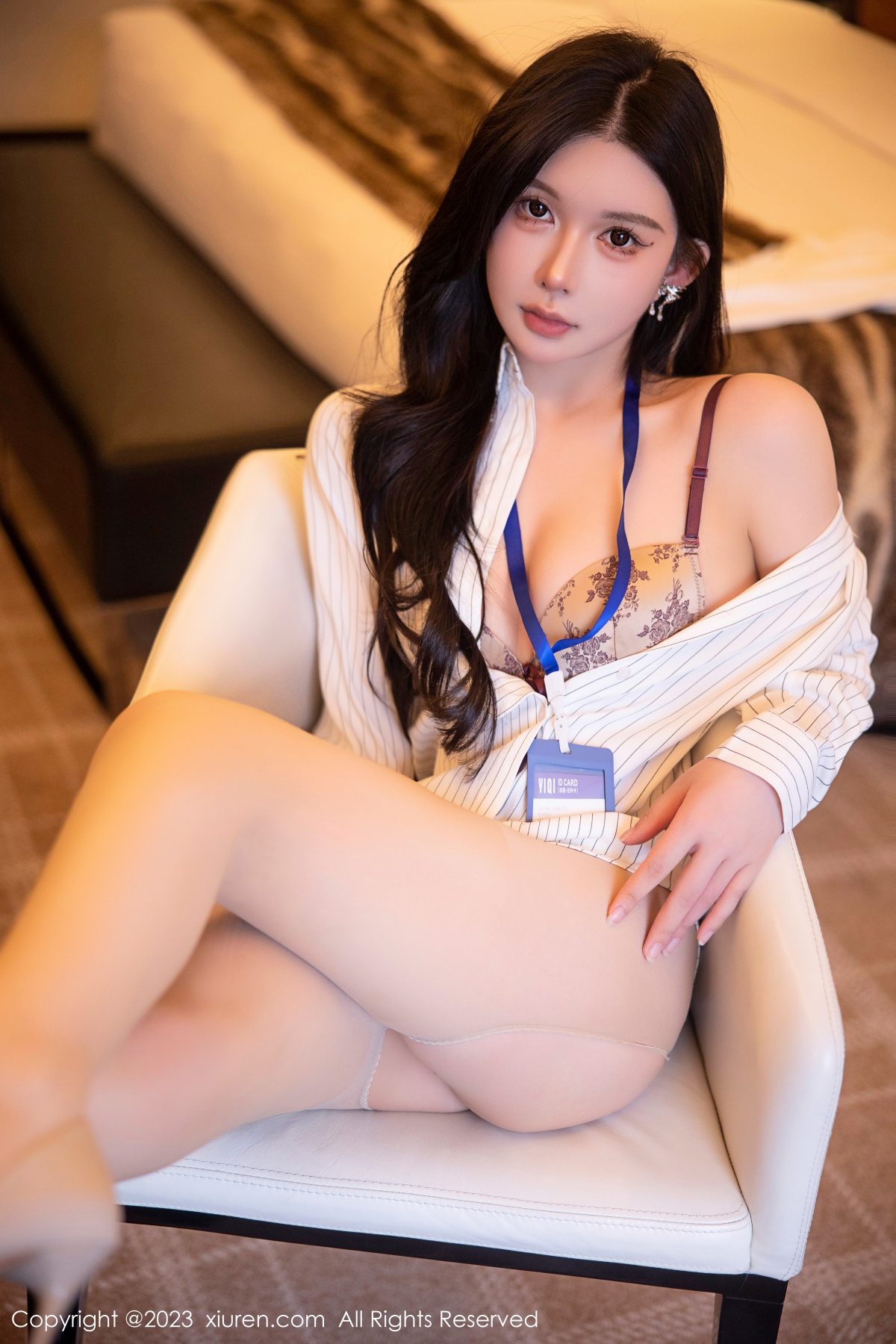 Xgyw.Net_XiuRen第6247期_模特林珊珊性感白T配黑短裙露浅黄色内衣开档肉丝完美诱惑写真97P