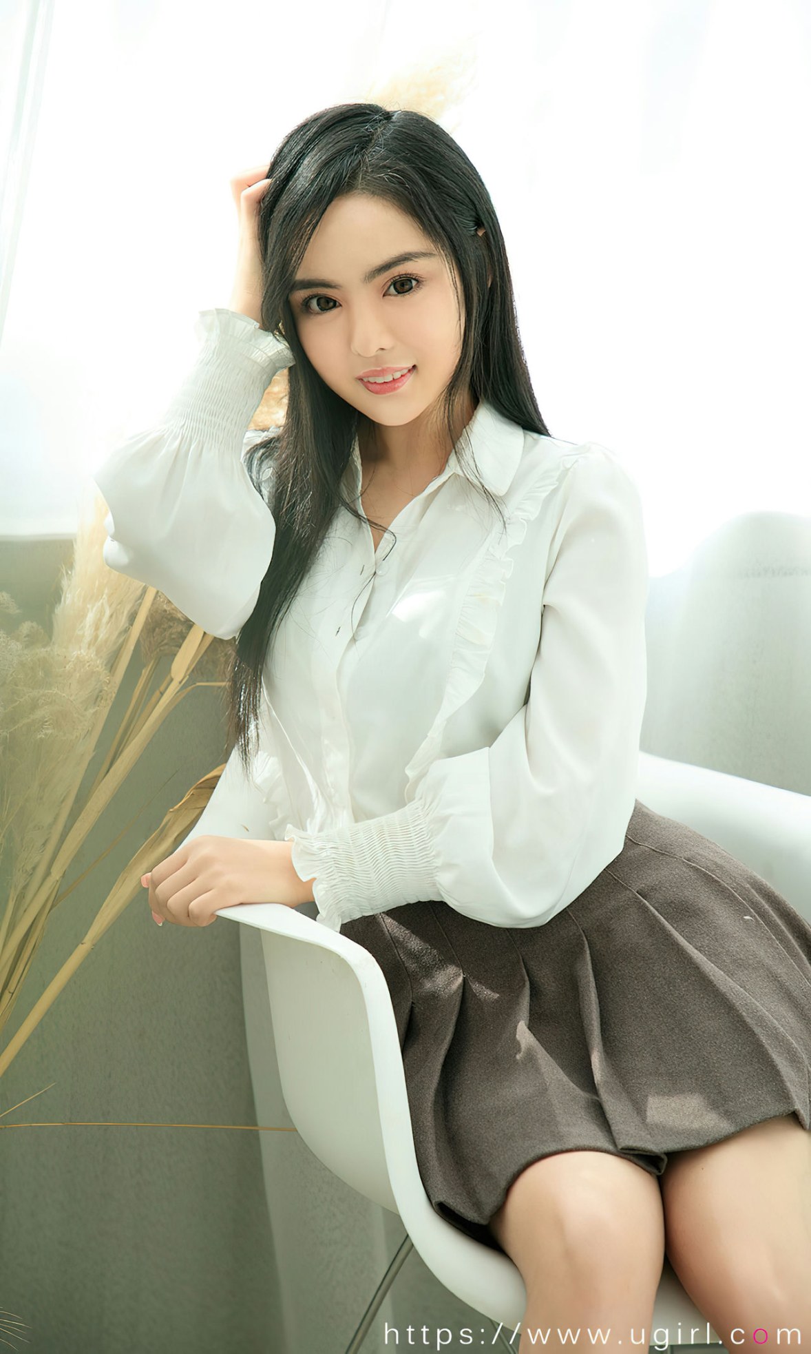 Xgyw.Net_[Ugirls爱尤物]No.2518_模特柳嫣嫣红尘牵挂主题性感蕾丝内衣系列秀完美身材诱惑写真35P