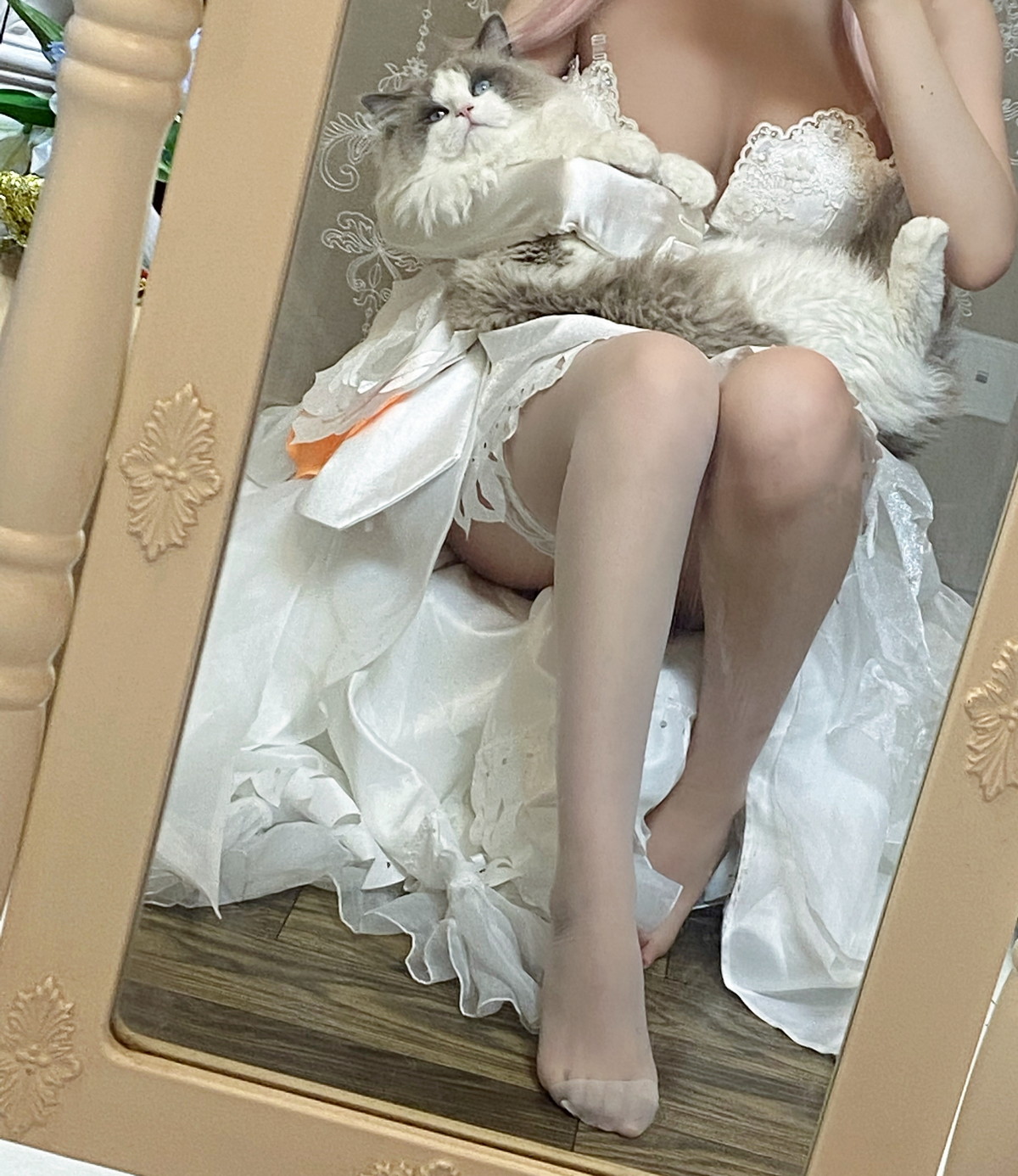 Xgyw.Net_Cosplay美女日奈娇孟菲斯主题性感深蓝色皮质连体内衣秀完美身材诱惑写真25P