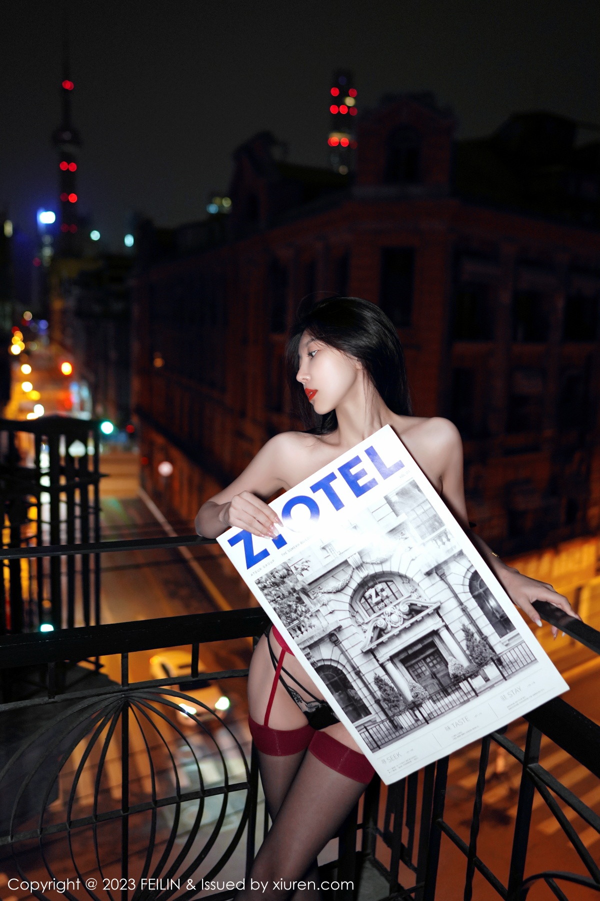 Xgyw.Net_[FeiLin嗲囡囡]VOL.464_女神冯木木LRIS私房脱白色睡袍露黑色内衣配黑丝吊袜诱惑写真89P