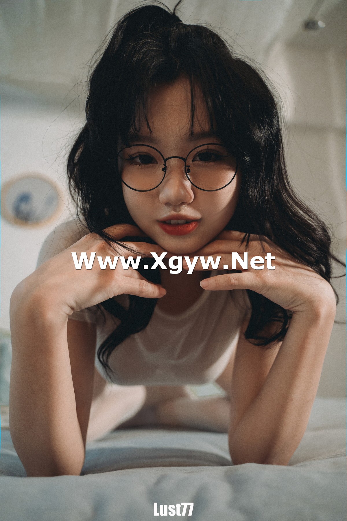 Xgyw.Net_Coser妹子柒柒不可爱少女记实录主题性感白色薄透服饰秀惹火身材完美诱惑写真76P