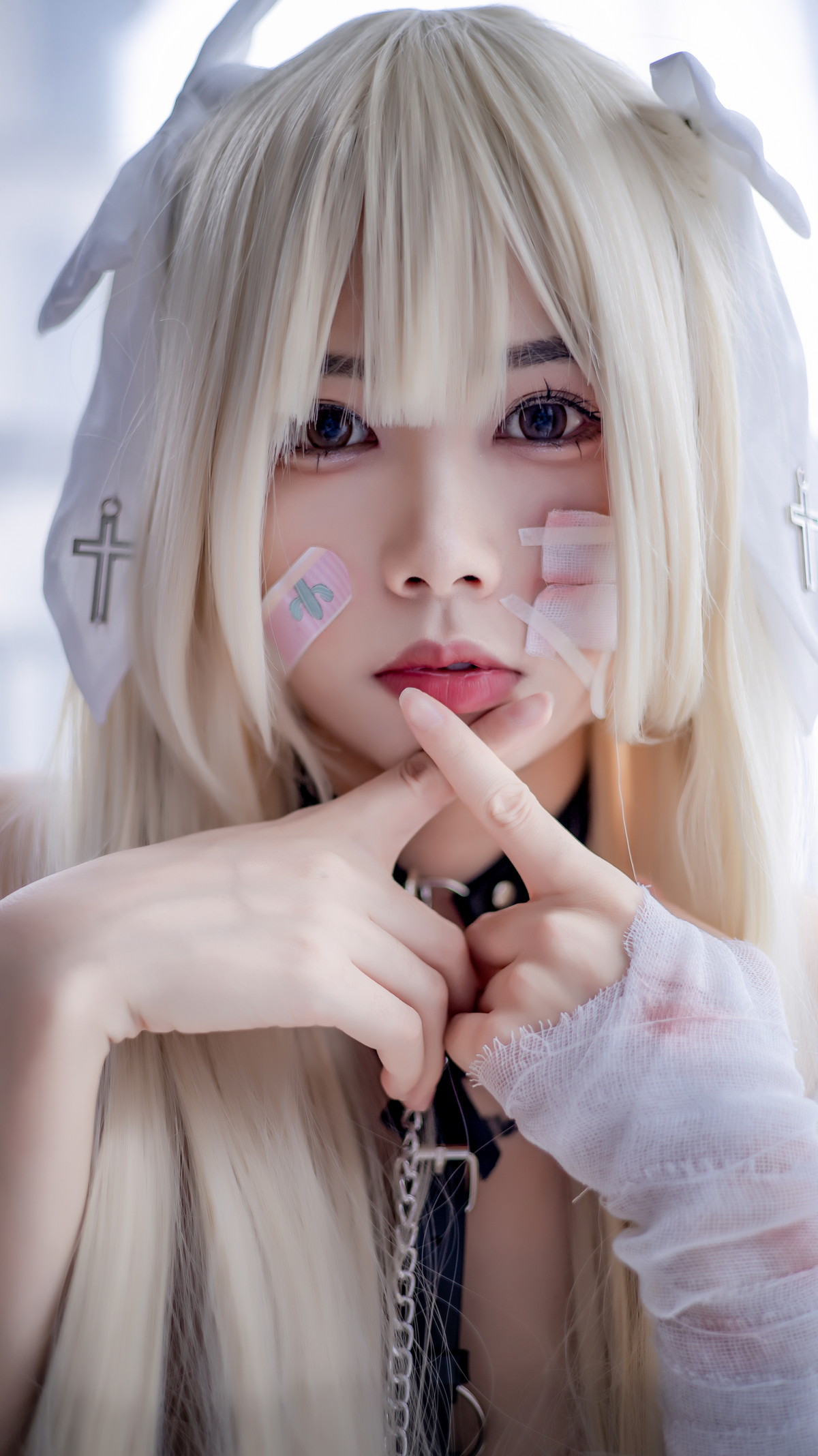 Xgyw.Net_网络美女请叫我若生初音酱主题脱白色薄纱裙露性感黑色情趣服饰惹火诱惑写真48P
