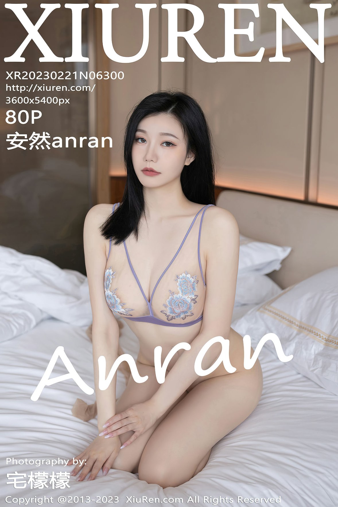 Xgyw.Net_XiuRen第6300期_模特安然anran同学的妈妈角色灰色连衣短裙配超薄肉丝诱惑写真80P