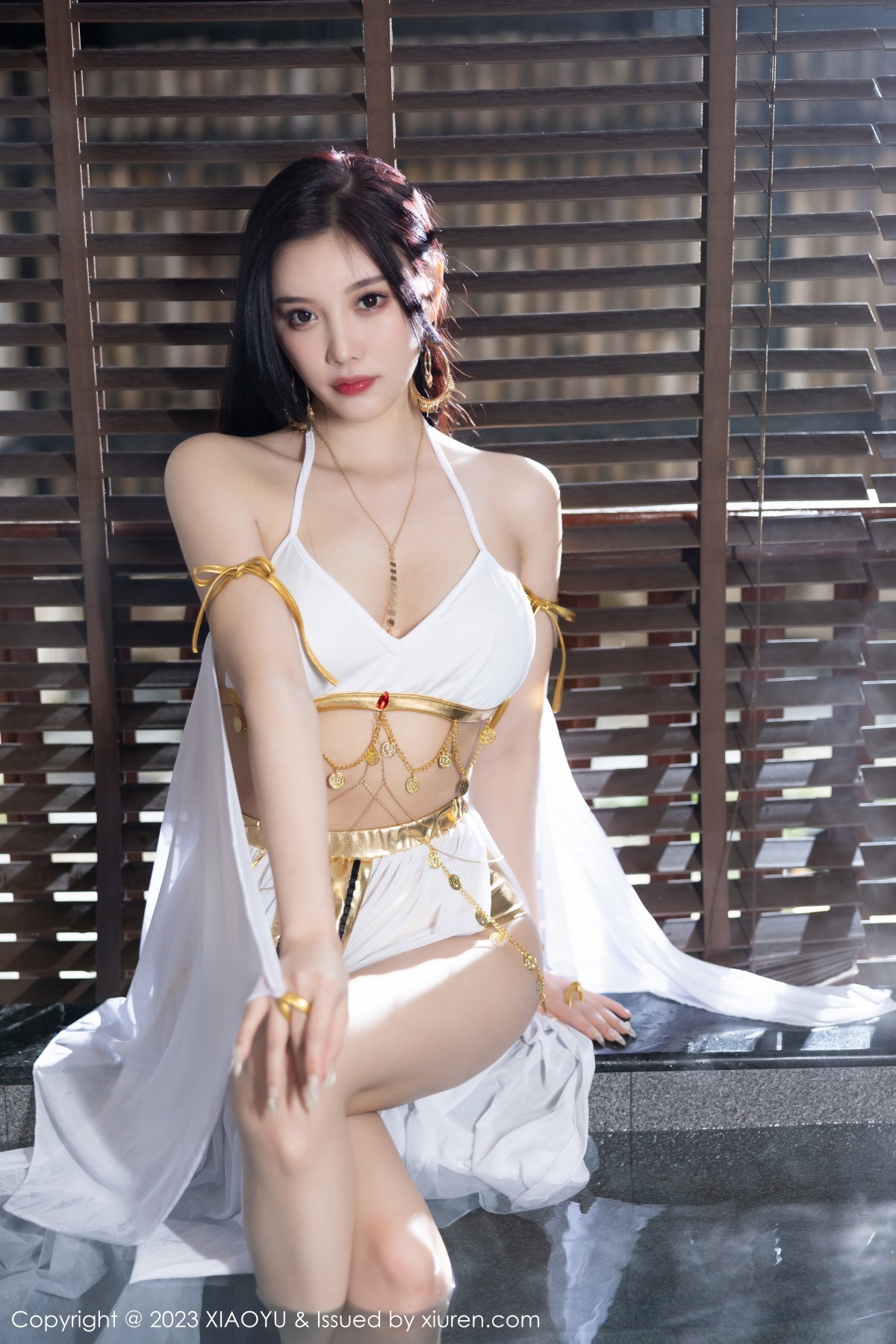 Xgyw.Net_[XiaoYu画语界]Vol.973_女神杨晨晨Yome性感白色诱人服饰秀完美绝伦身材撩人诱惑写真86P