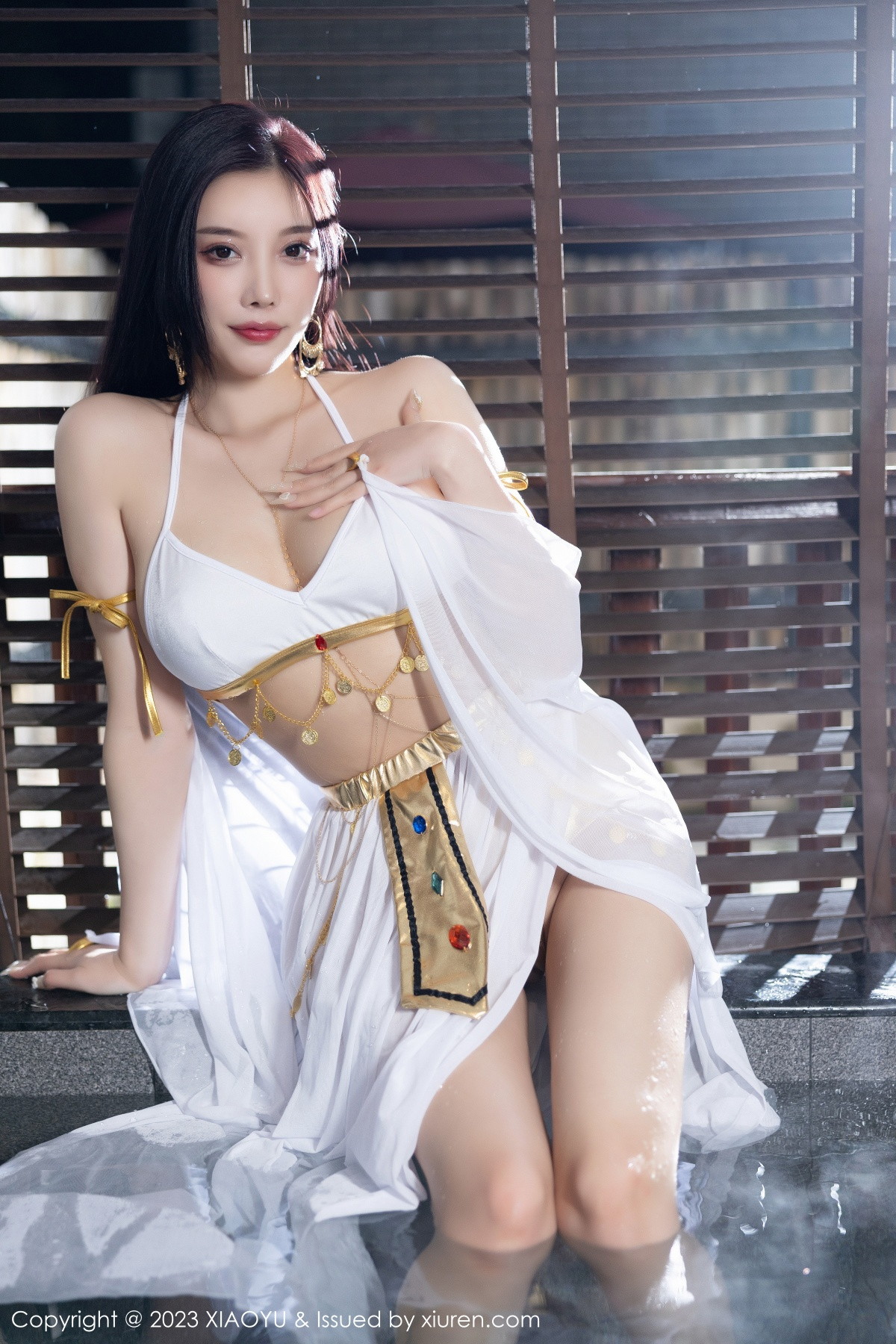 Xgyw.Net_[XiaoYu画语界]Vol.973_女神杨晨晨Yome性感白色诱人服饰秀完美绝伦身材撩人诱惑写真86P