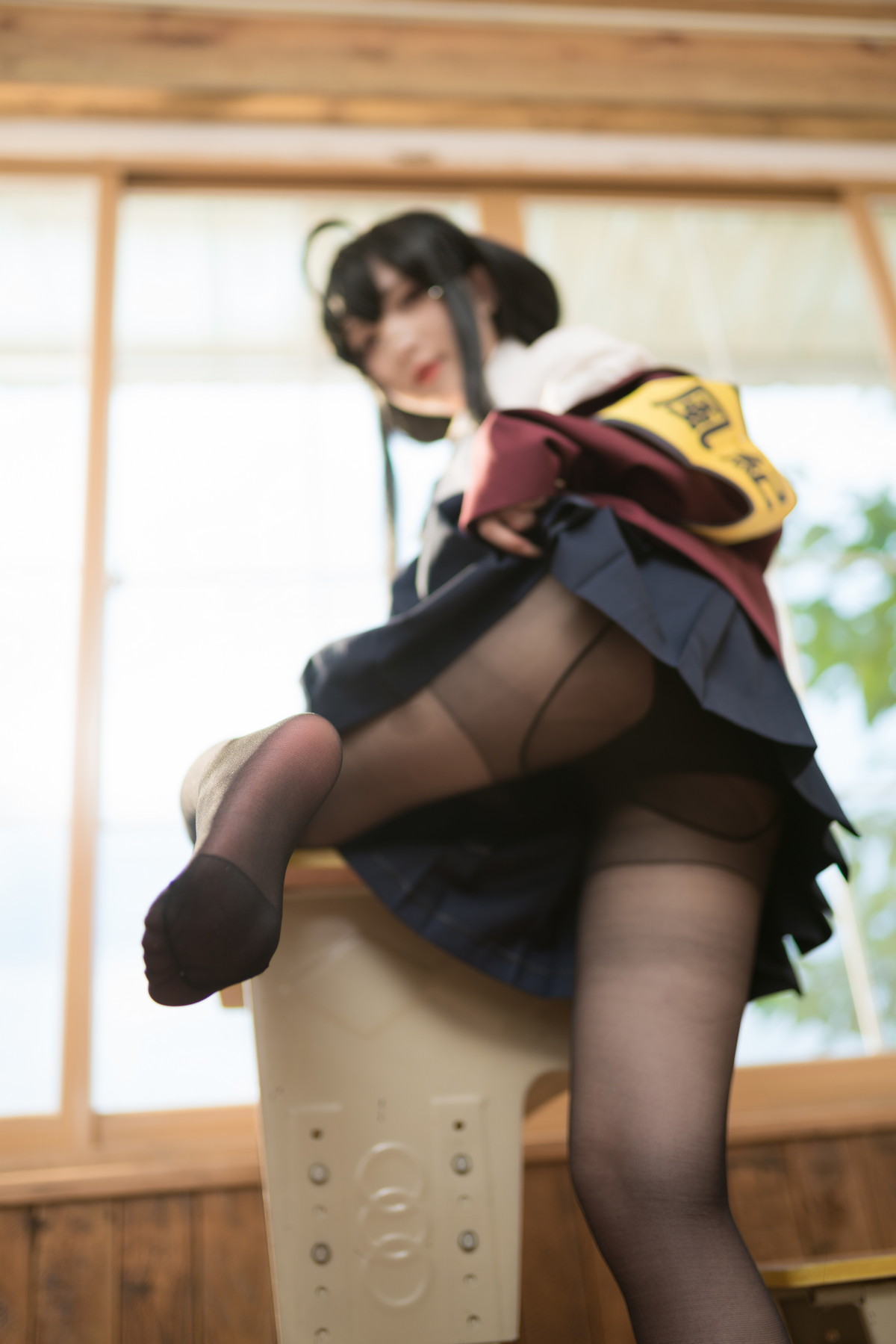 Xgyw.Net_网络美女花铃大凤jk放学后风纪委员主题半脱制服露性感内衣配超薄黑丝魅惑写真71P