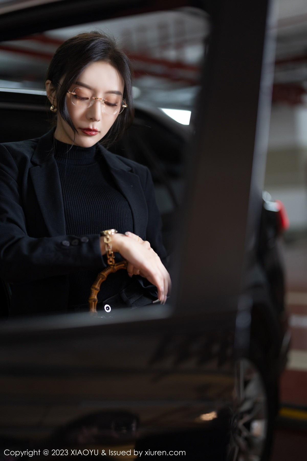 Xgyw.Net_[XiaoYu画语界]Vol.974_女神王馨瑶yanni性感黑色Ol装露黑色蕾丝内衣超薄黑丝诱惑写真93P